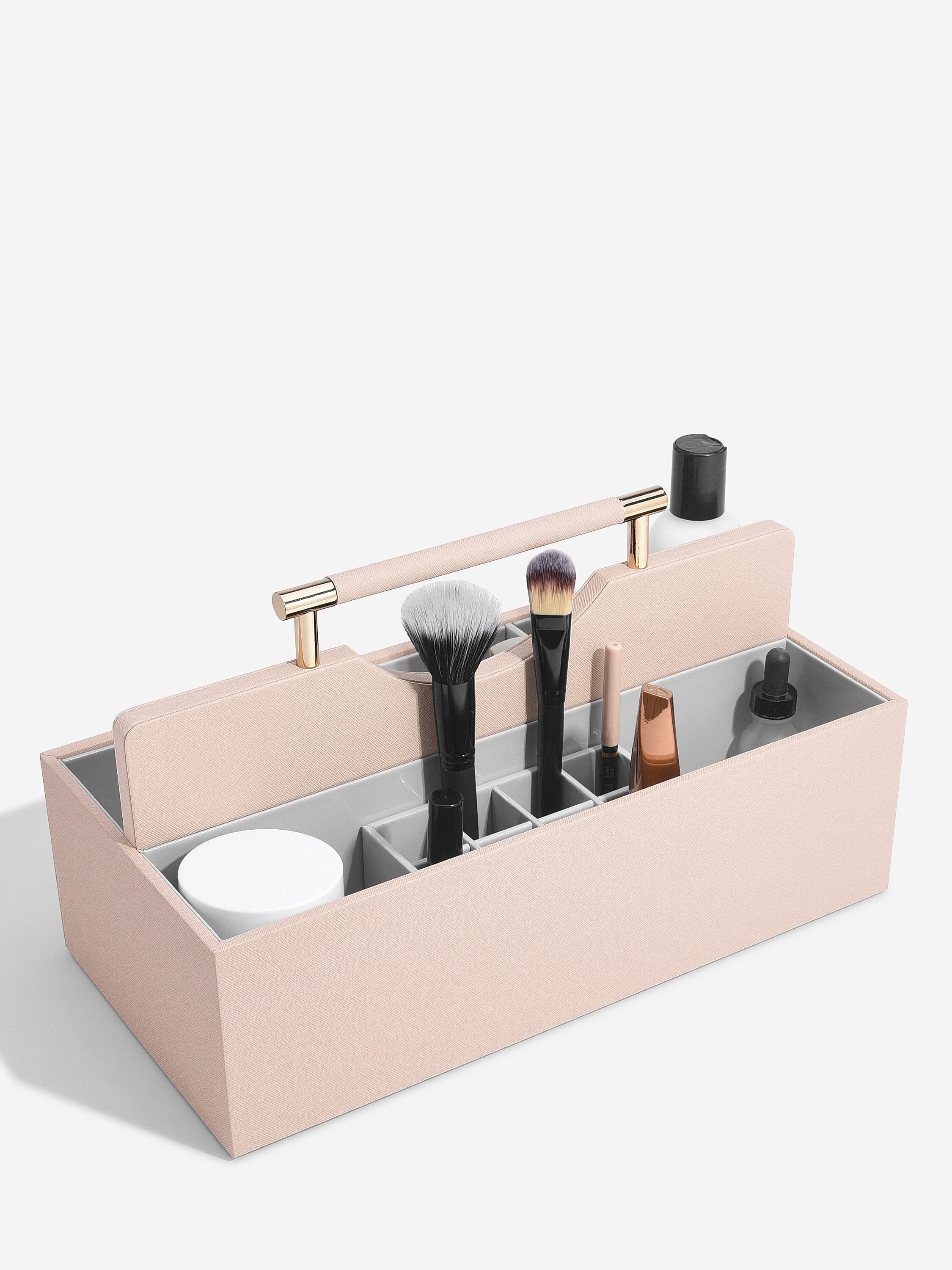 Large Cosmetic Organizer with Multiple Compartments - Perfect for Makeup Storage & Travel | Beauty Vanity & Bathroom Organization