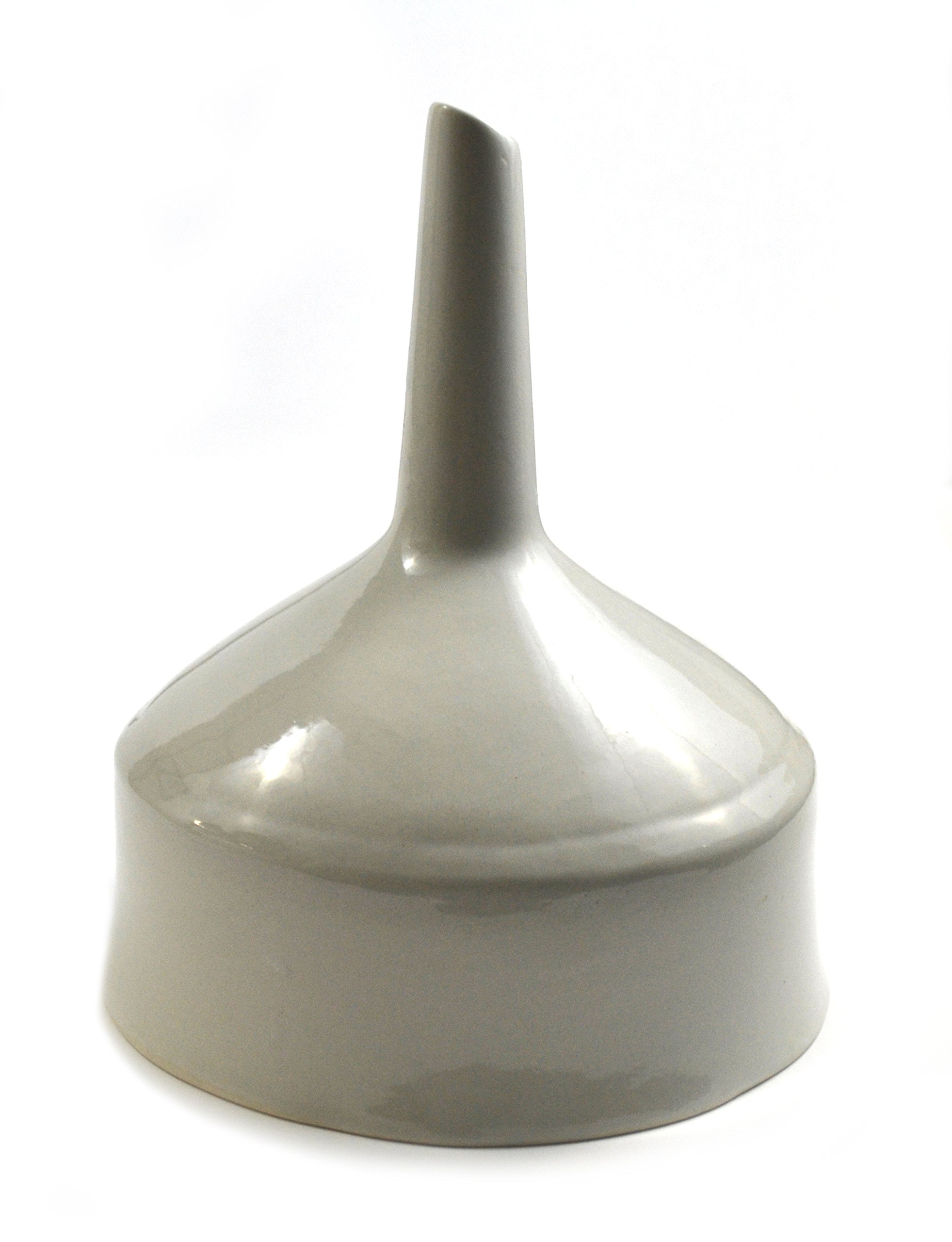 EISCO 20cm Porcelain Buchner Funnel with Perforated Plate - Lab Filtration Equipment for Chemistry Experiments & Scientific Research