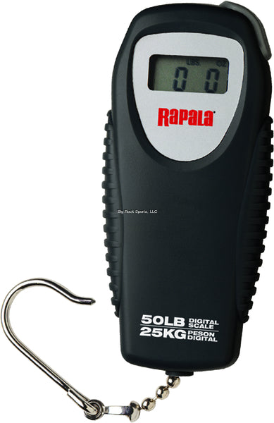 Rapala RMDS50 Mini Digital Scale 50Lb - Portable Fish Scale for Fishing, Hunting & Outdoor Activities | Accurate Weight Measurement for Bass, Trout & Game