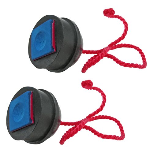 Premium Set of 2 Durable Rubber Pool Table Chalk Holders - Perfect for Billiards, Snooker & Game Room Accessories - Ideal for Home Bars, Game Rooms & Pool Halls