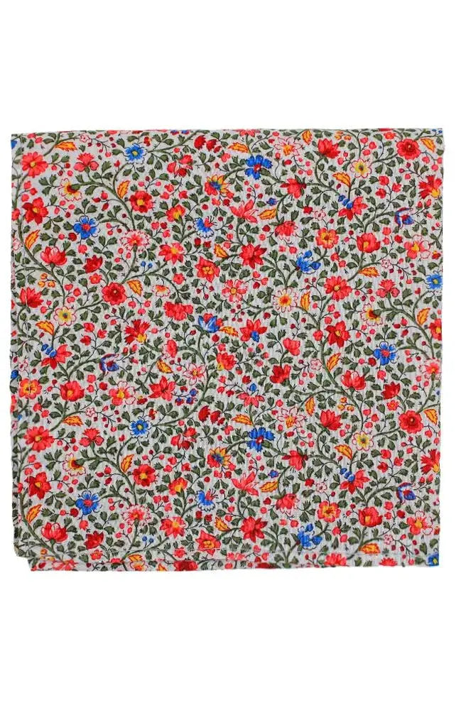 L.A. Smith Pink Hank Handmade with Liberty Fabric - Perfect for Gift Wrapping, Wedding Favors & Vintage Style Accessories