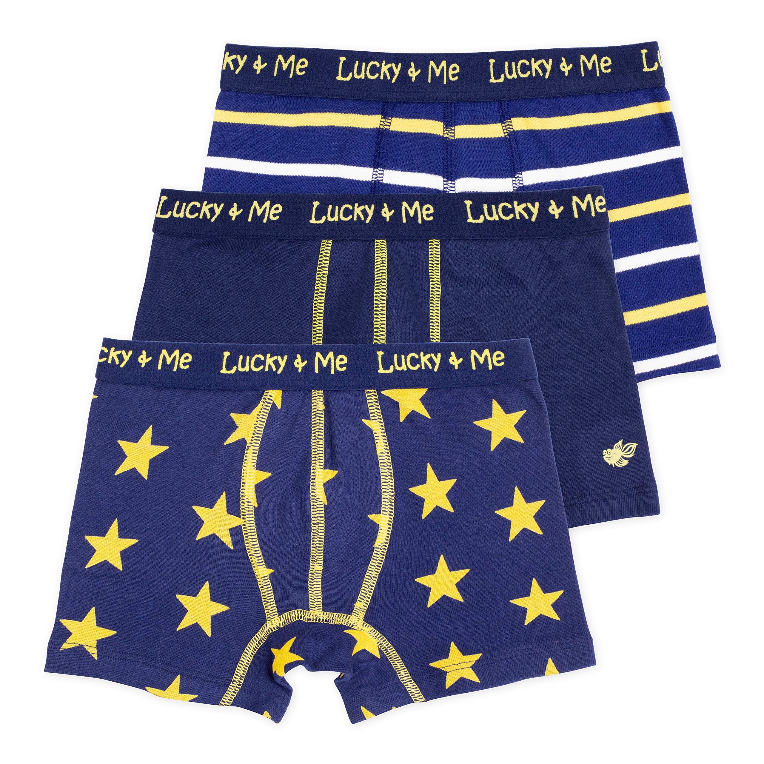 Organic Cotton Boys Boxer Briefs - Tagless 3 Pack for Daily Comfort