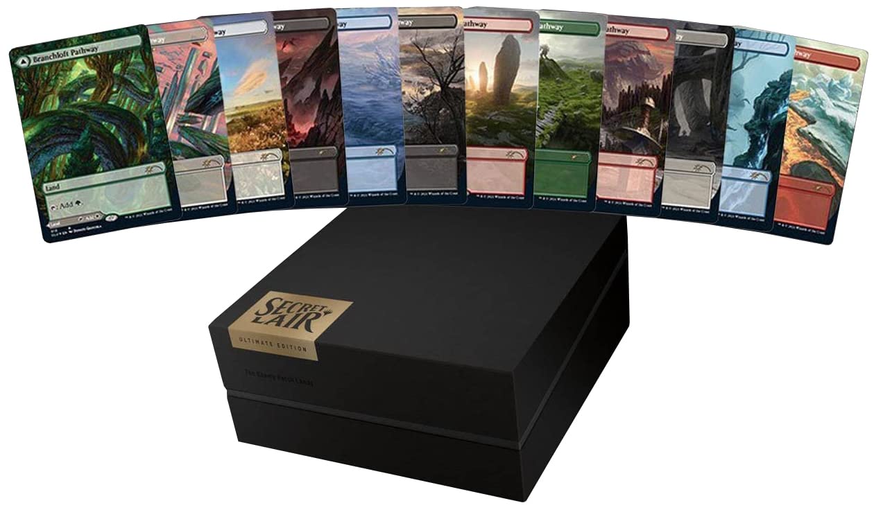 MTG Secret Lair: Ultimate Edition 2 - Black Box Collector's Set (C97680000) | Rare Magic: The Gathering Cards for Tournaments & Casual Play