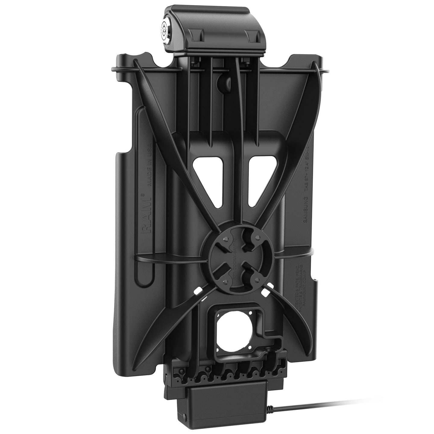 Secure Locking GDS® Tough Dock™ for Samsung Galaxy Tab S10+, S9+, S8+ & Other Tablets | Heavy-Duty Charging Station | Perfect for Office, Warehouse & Retail Use