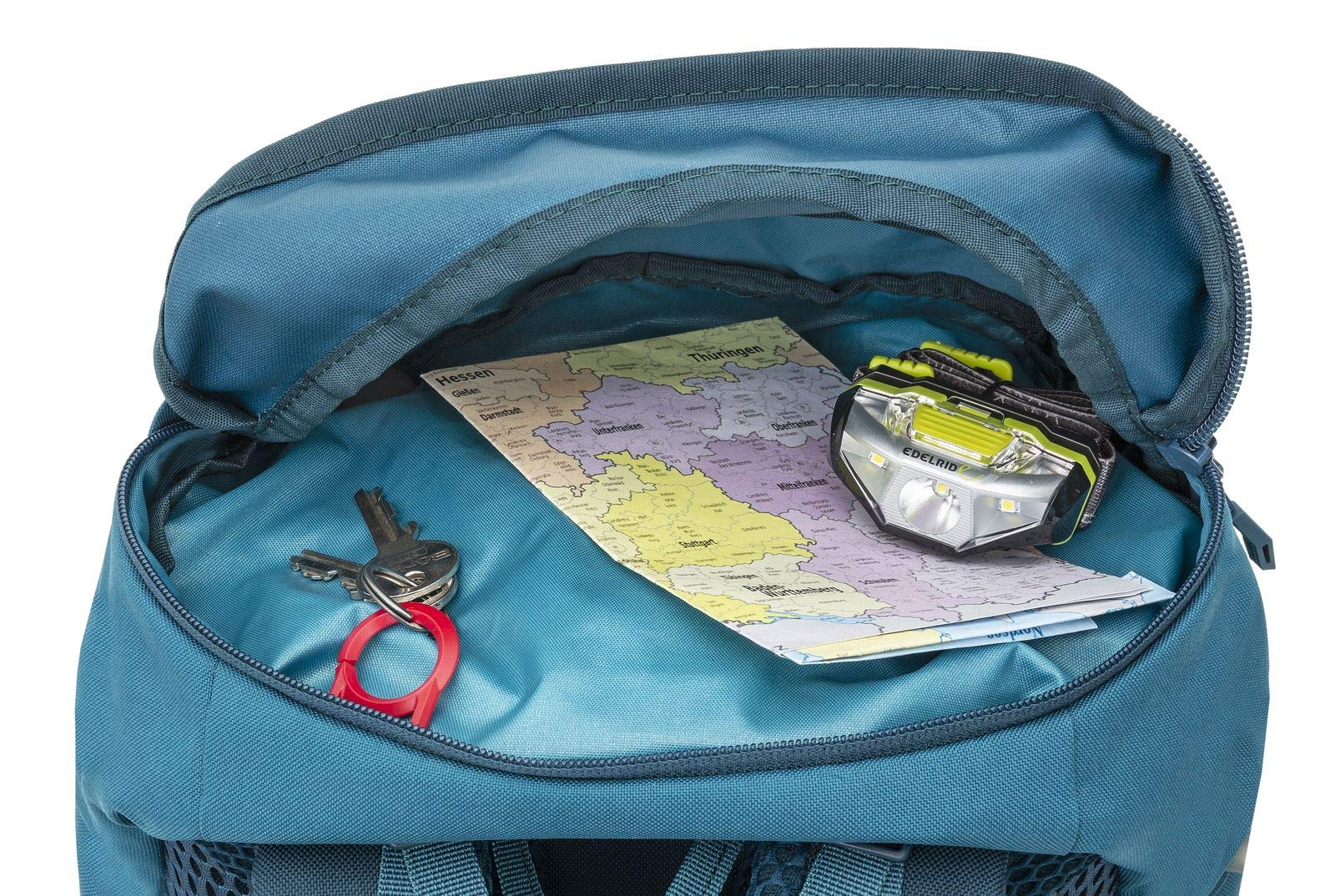 VAUDE Brenta 24 Backpack - Lightweight Hiking Daypack for Men & Women, Water-Resistant Outdoor Gear, Perfect for Camping, Travel & Daily Use (Blue Sapphire)