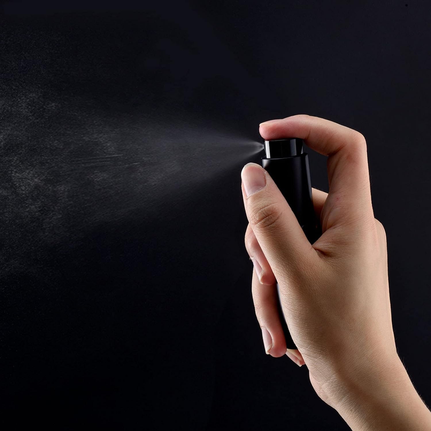 MAPPERZ 8ml Refillable Aluminum Perfume Spray Bottle - Mini Travel Perfume Atomizer for Men & Women - Portable Essential Oil Dispenser for Gym, Office, Travel & Daily Use
