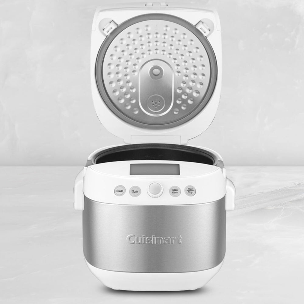 Cuisinart 10-Cup Rice and Grain Multicooker - Electric Pressure Cooker & Slow Cooker for Perfect Rice, Quinoa, Oatmeal - Ideal for Meal Prep, Family Dinners & Healthy Cooking