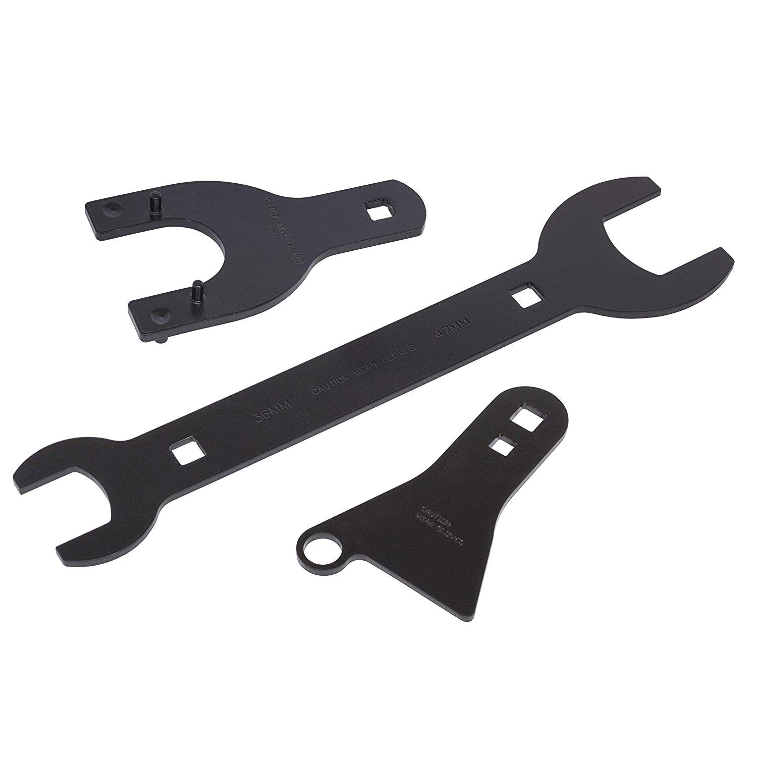 Lisle 43600 Universal Fan Clutch Wrench Set - Professional Automotive Tool Kit for Easy Fan Clutch Removal & Installation - Perfect for DIY Mechanics & Professional Auto Repair Shops
