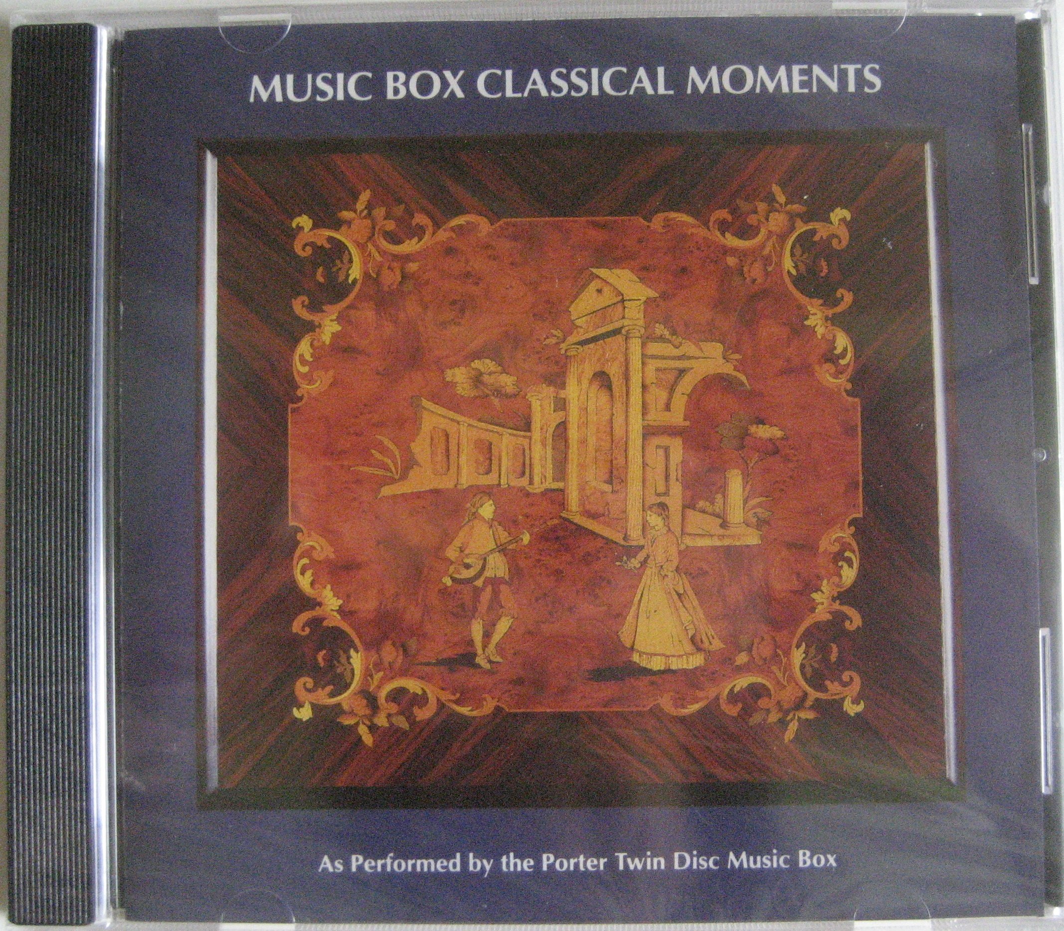 Classical Music Box - Elegant Wooden Hand-Cranked Musical Jewelry Box with Swan Lake Melody | Perfect Gift for Weddings, Anniversaries & Home Decor