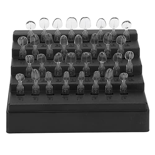 32pcs Dental Composite Resin Veneer Molds Set - Heat Resistant Front & Back Teeth Shaping Tools for Veneers, Crowns & Cosmetic Dentistry - Perfect for Dentists, Dental Labs & DIY Teeth Whitening Kits