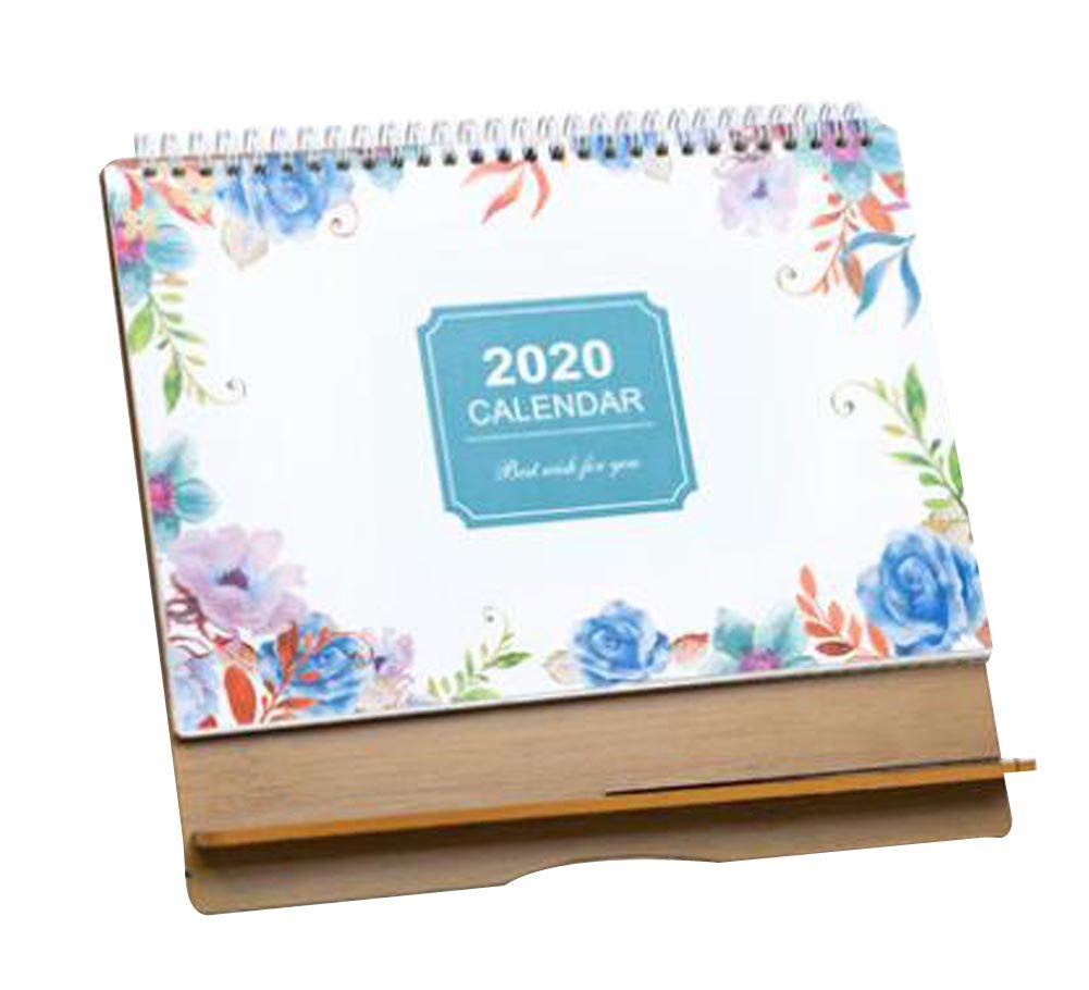 August 2019 - December 2020 Desk Calendar | Monthly Planner for Office, Home & School | Perfect for Scheduling, Organizing & Productivity