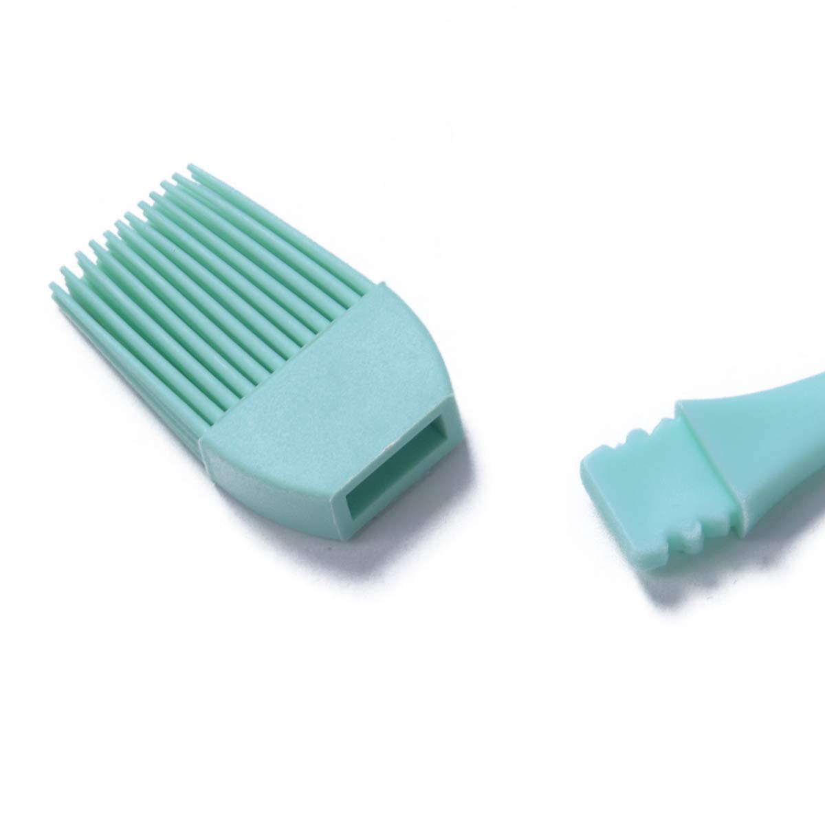 Non-Toxic Silicone Basting Pastry Brush - Heat Resistant Baking Brush for Cakes, Bread, Butter & BBQ - Safe Kitchen Tool for Grilling, Roasting & Basting (1PC, Green) - Perfect for Home Bakers & Outdoor Cooking