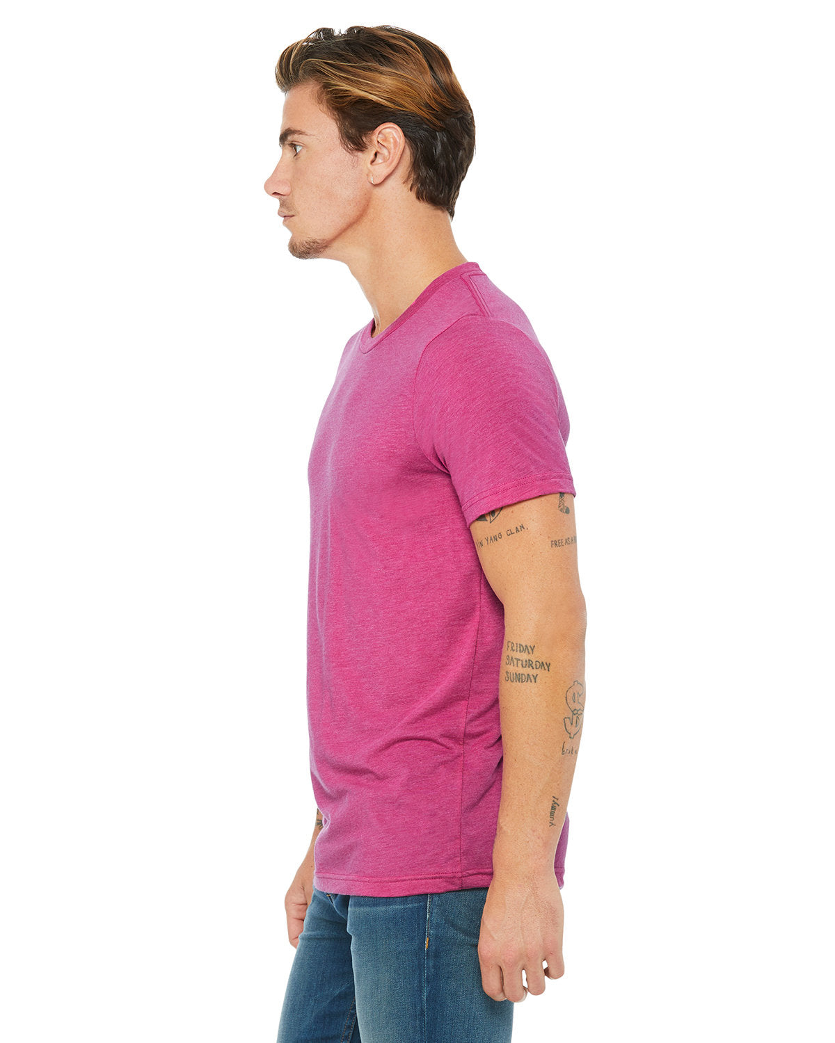 Bella + Canvas 3413C Unisex Triblend T-Shirt | Soft Tri-Blend Fabric | Comfort Fit Casual Tee for Men & Women | Perfect for Everyday Wear, Gym, and Outfits