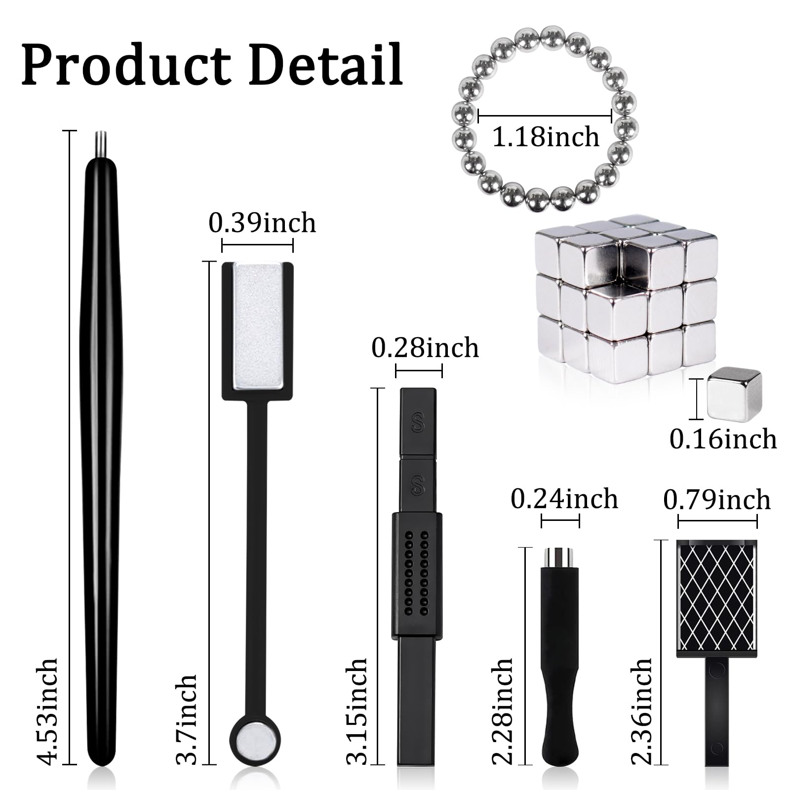 SIUSIO 41Pcs Professional Cat Eye Nail Art Kit - Magnetic Gel Polish Set with Nail Magnet Wand & Design Tools for Salon & Home Manicure | Perfect for DIY Nail Designs, Parties & Gift Giving
