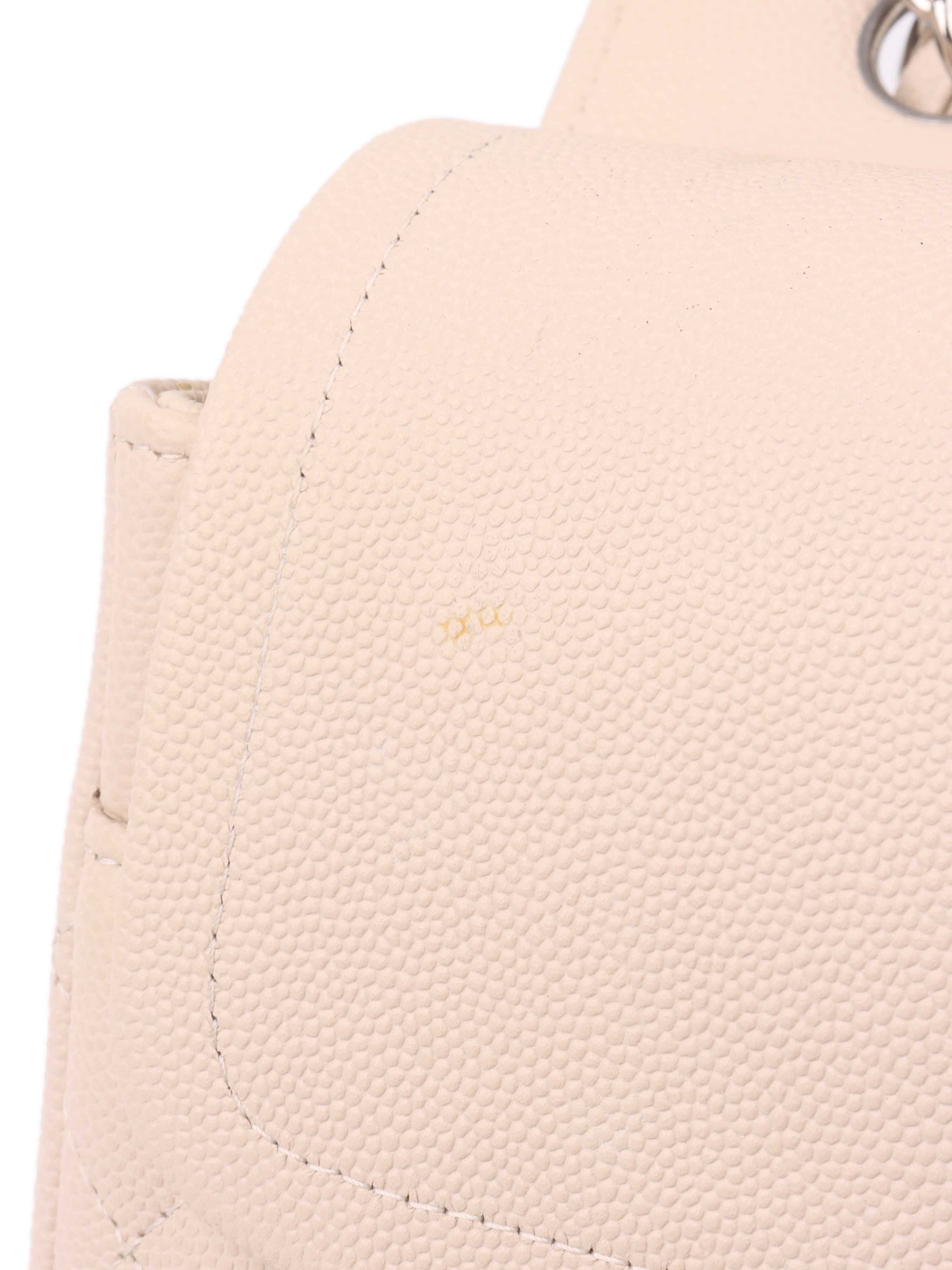 Chanel Jumbo Ivory Caviar Classic Flap Bag - Luxury Designer Handbag for Women | Perfect for Parties, Weddings & Special Occasions
