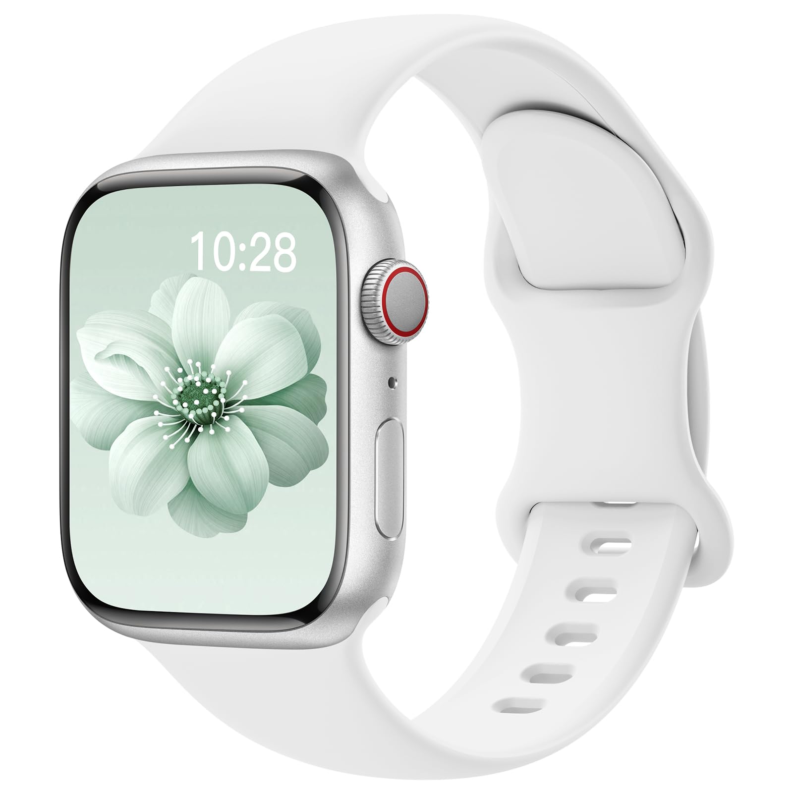 Yoohoo Sport Straps - Soft Silicone Replacement Watch Bands Compatible with Apple Watch 38mm 40mm 41mm 42mm (Series 10/9/8/7/6/5/4/3/2/1/SE) - Unisex Design for Men & Women - Perfect for Running, Gym Workouts & Daily Wear