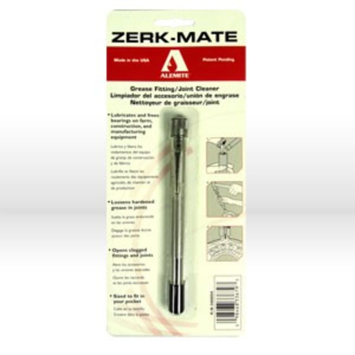 Alemite 340004 Pocket Joint Fitting Cleaner - 5 Pack - Heavy Duty Grease & Dirt Remover for Automotive & Industrial Maintenance