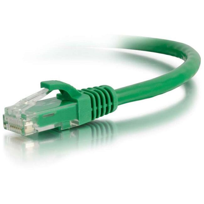 2Ft Cat5E Snagless Unshielded (UTP) Ethernet Network Patch Cable - Green | High-Speed Internet Cable for Home, Office & Gaming | Durable & Flexible for Routers, Modems, PCs & Laptops