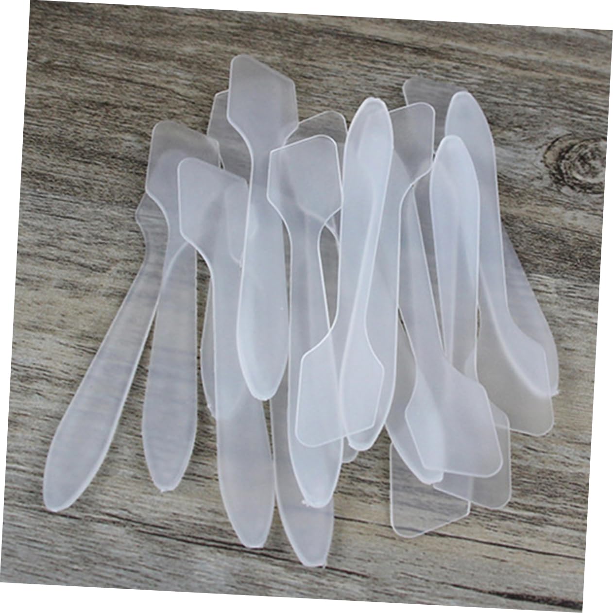 Plastic Makeup Spatula - Beauty Tool for Face Cream & Skincare Application | Perfect for Jars, Bottles & Travel Kit