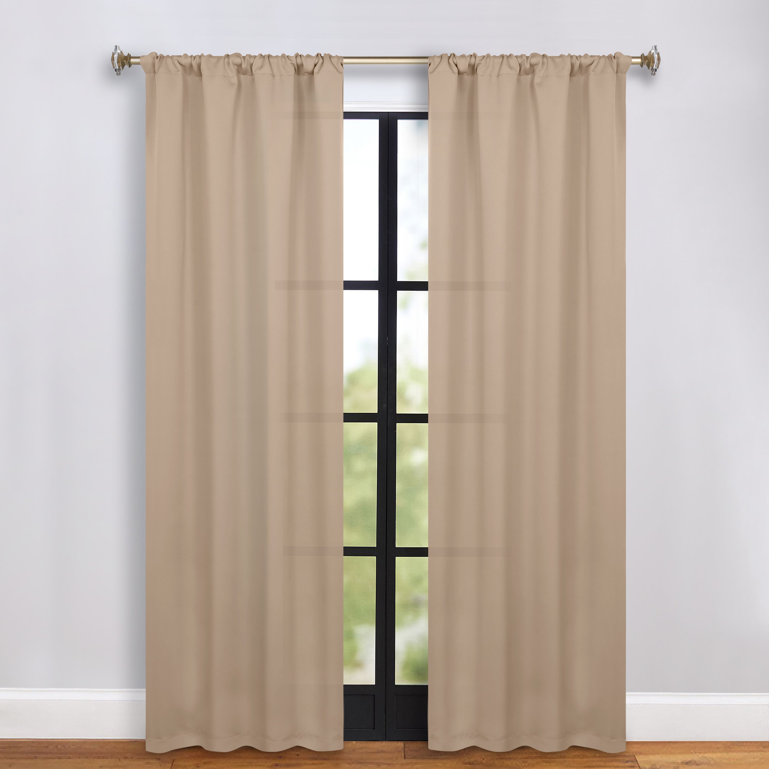 Blackout Curtains for Bedroom - Machine Washable, Thermal Insulated, Noise Reducing - Set of 2 Panels - Perfect for Nursery, Home Theater & Shift Workers (42x84 Inches)