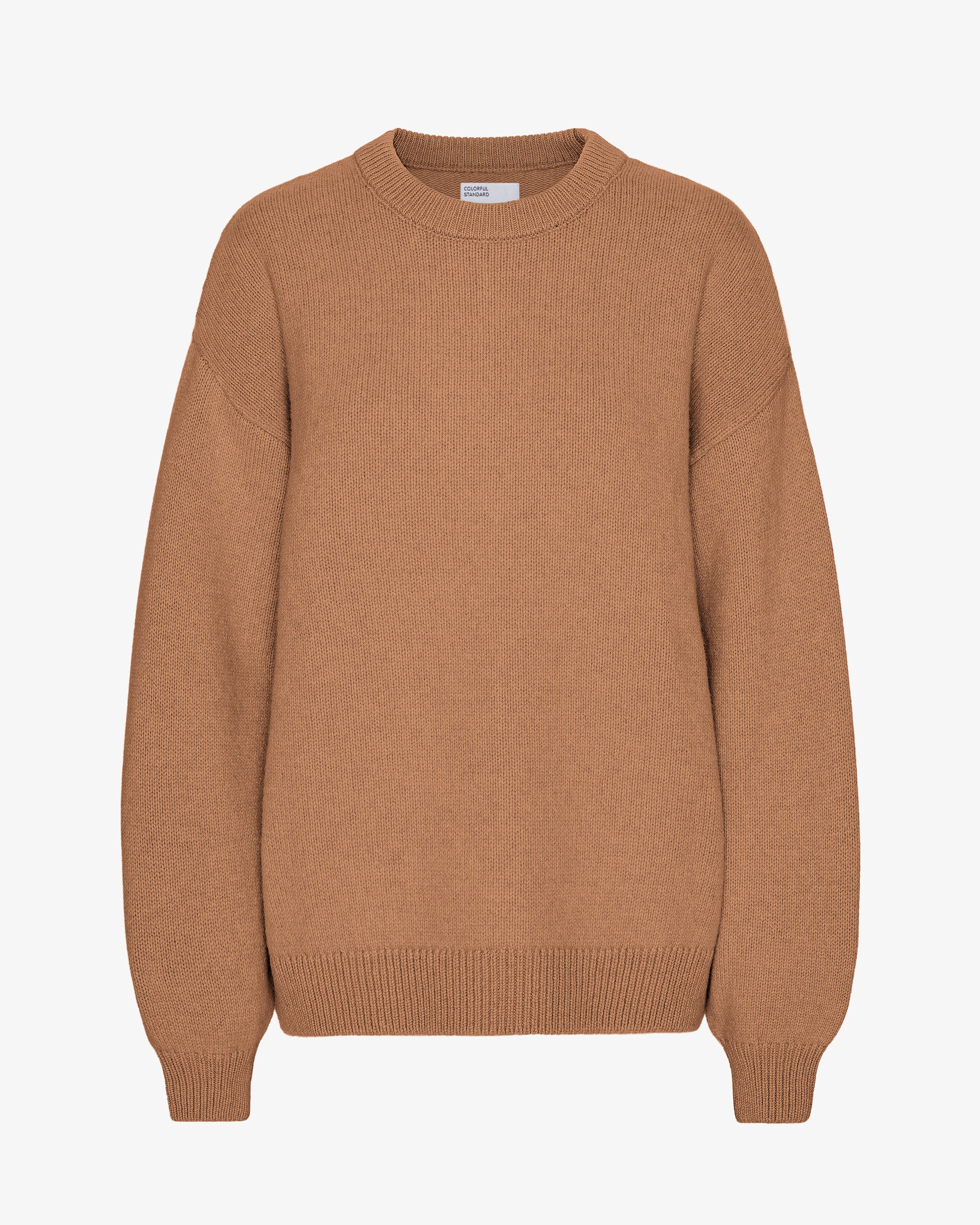 Premium Oversized Merino Wool Sweater - Sahara Camel Color | Soft & Warm Winter Pullover for Women | Perfect for Casual Outfits, Office Wear & Cozy Nights