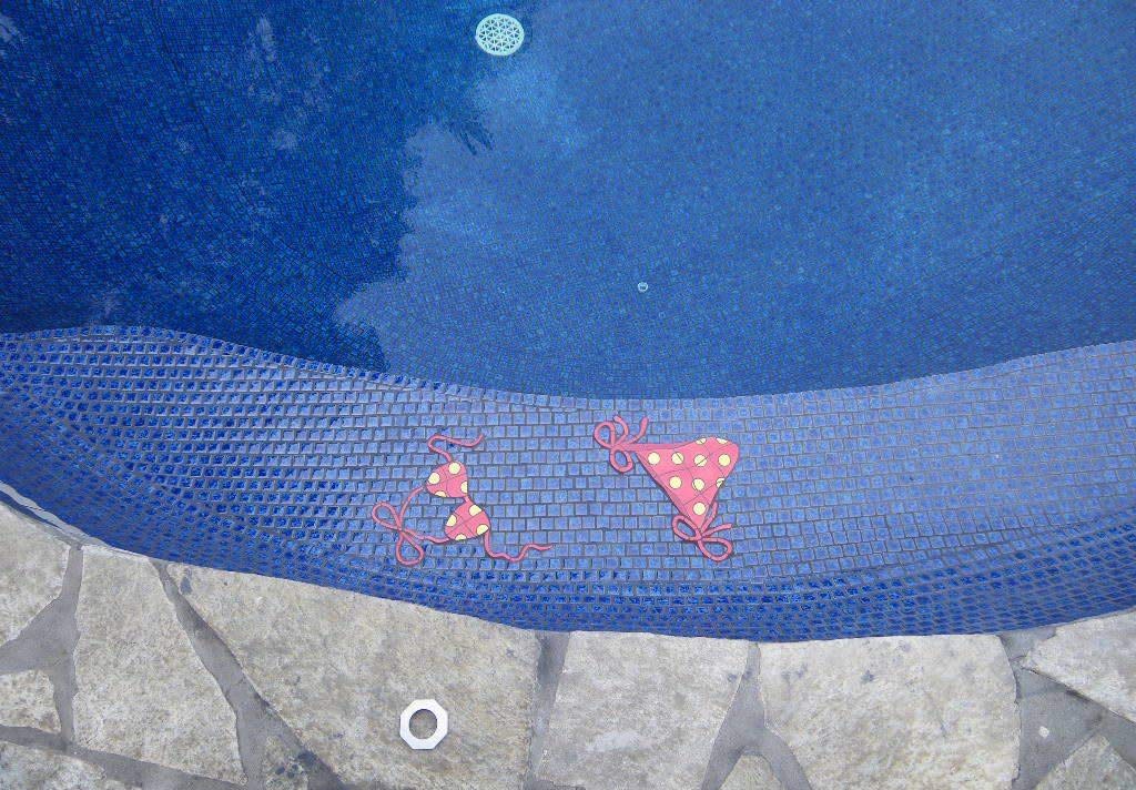Blue Ceramic Mosaic Bikini Tile for Swimming Pool (24