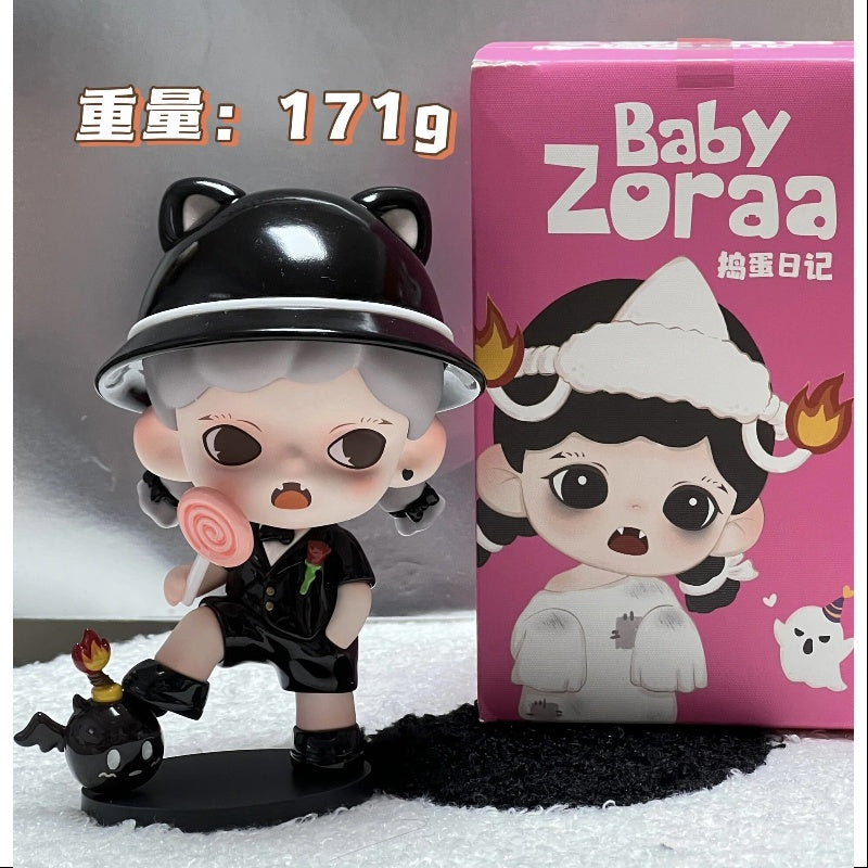Baby Zoraa Naughty Diary Series - Super Secret The Godfather (1/288) Collectible Figure | Rare Anime Toy for Display & Gift Giving | Perfect for Anime Fans, Collectors, and Home Decor