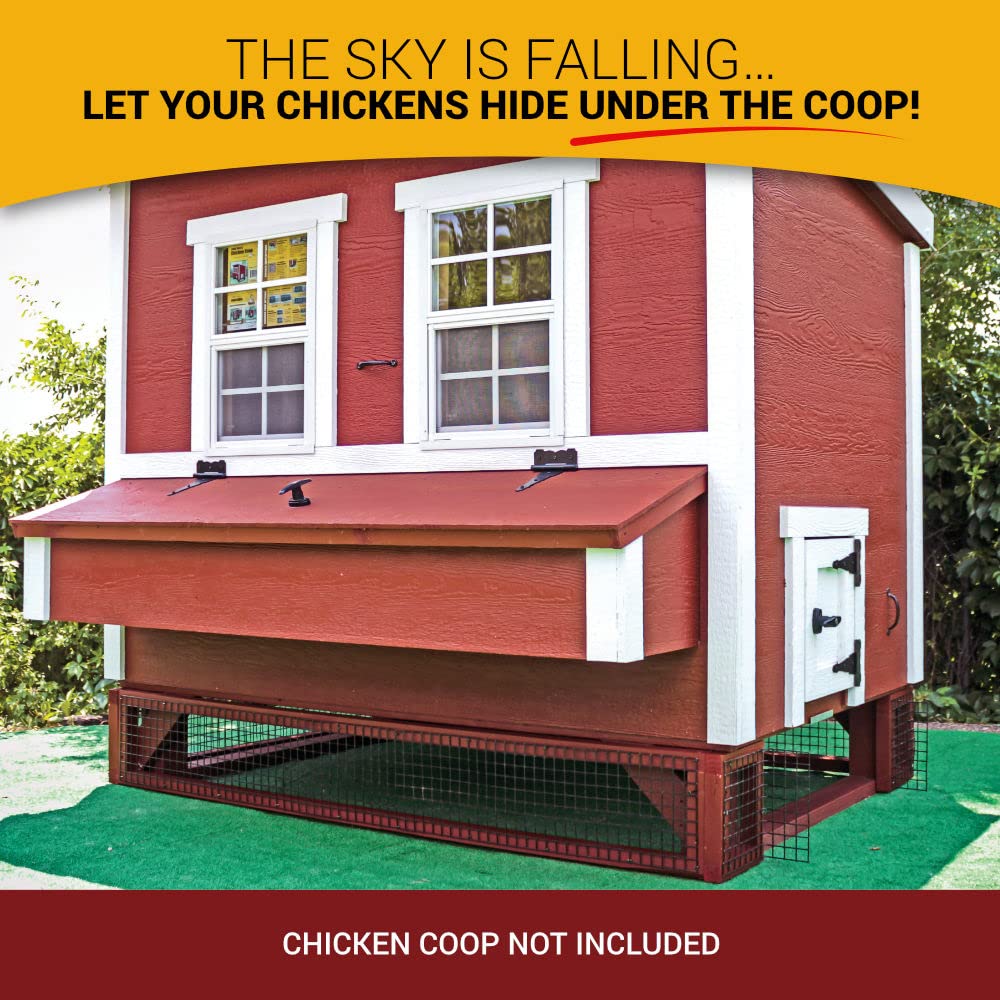 OverEZ Medium Chicken Coop Wire Panels - 4 Pack, 45