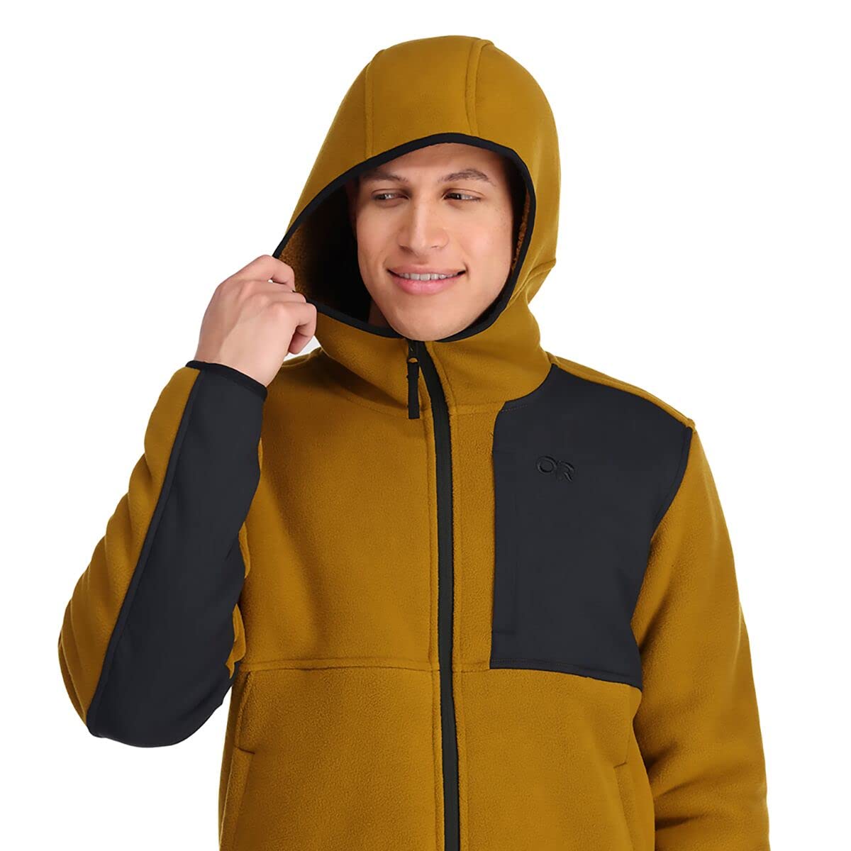 Outdoor Research Juneau Fleece Hoodie for Men - Lightweight Warm Winter Jacket with Hood for Hiking, Camping & Outdoor Adventures