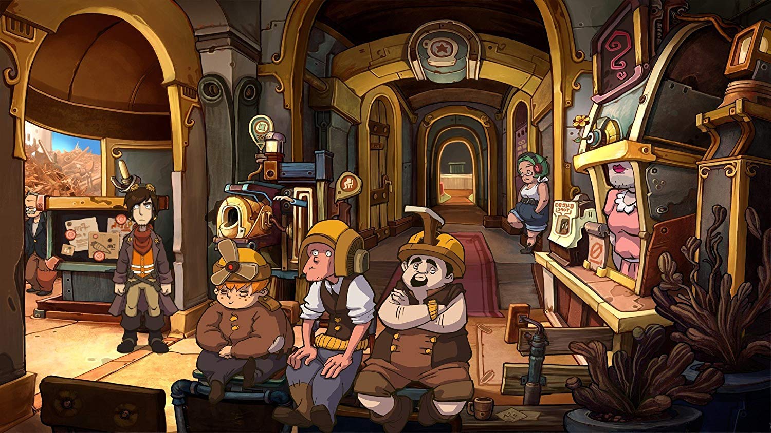 Deponia - PlayStation 4 Game (German Version) | Fun Adventure Puzzle Game for PS4 - Perfect for Family Game Nights & Puzzle Lovers