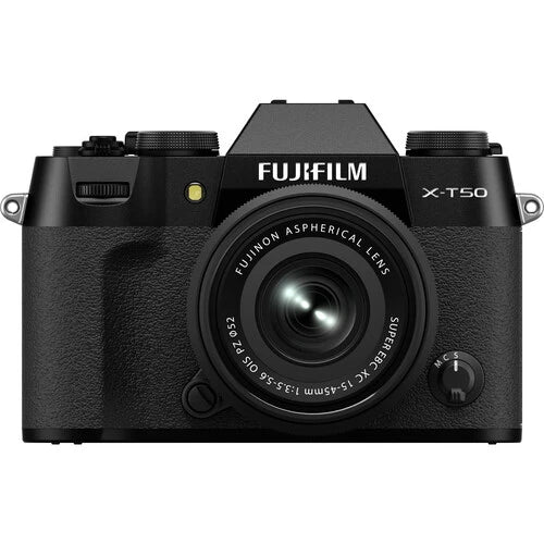 FUJIFILM X-T50 Mirrorless Digital Camera with 4K Video, WiFi & Bluetooth - Perfect for Travel Photography, Vlogging & Street Shooting