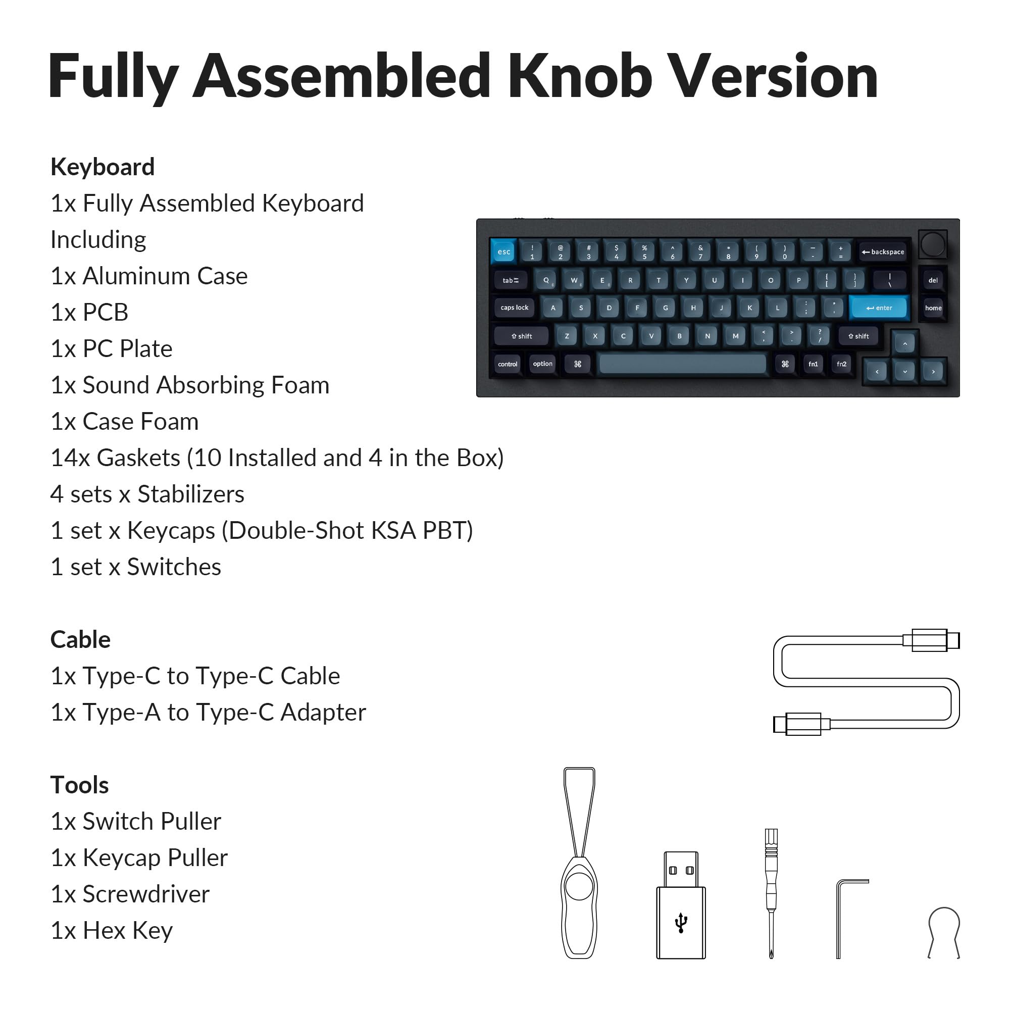 Keychron Q2 Pro Full Metal RGB Wireless Custom Mechanical Keyboard - QMK/VIA Programmable, Hot-Swappable K Pro Brown Switches, KSA Double-Shot PBT Keycaps - Compatible with Mac, Windows, Linux (Black) | Perfect for Gaming, Coding & Office Work