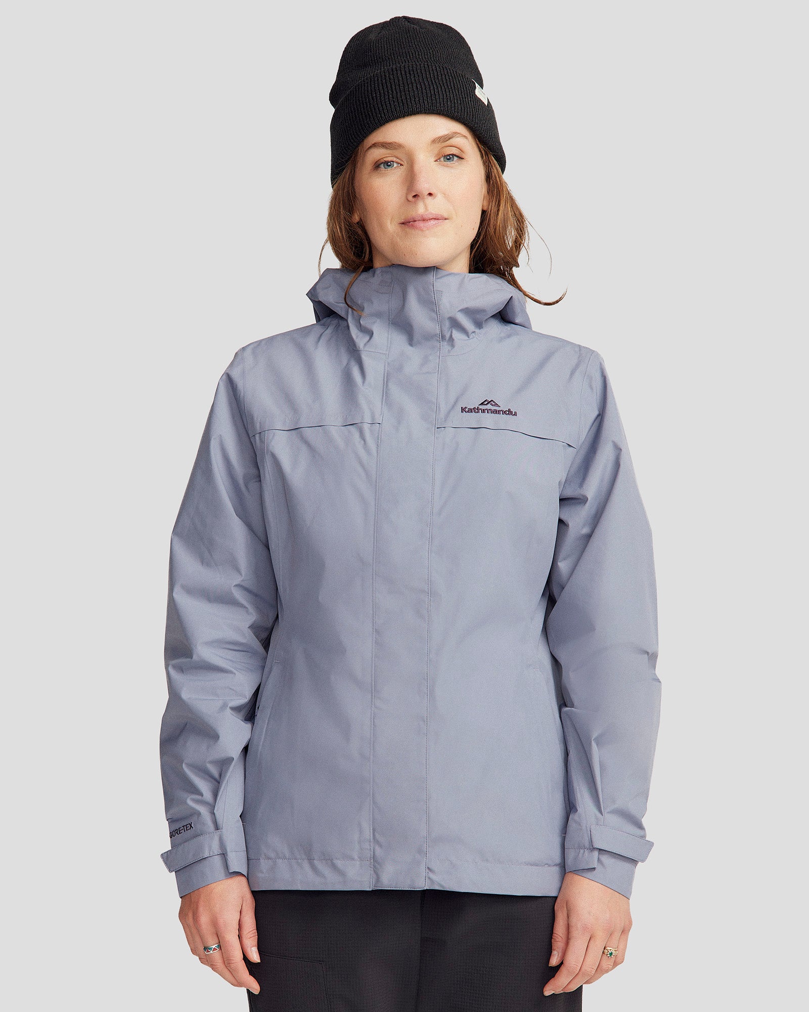 Women's Bealey 2L GORE-TEX® Waterproof Rain Jacket - Dark Haze | Lightweight Windproof Shell for Hiking, Camping & Outdoor Adventures