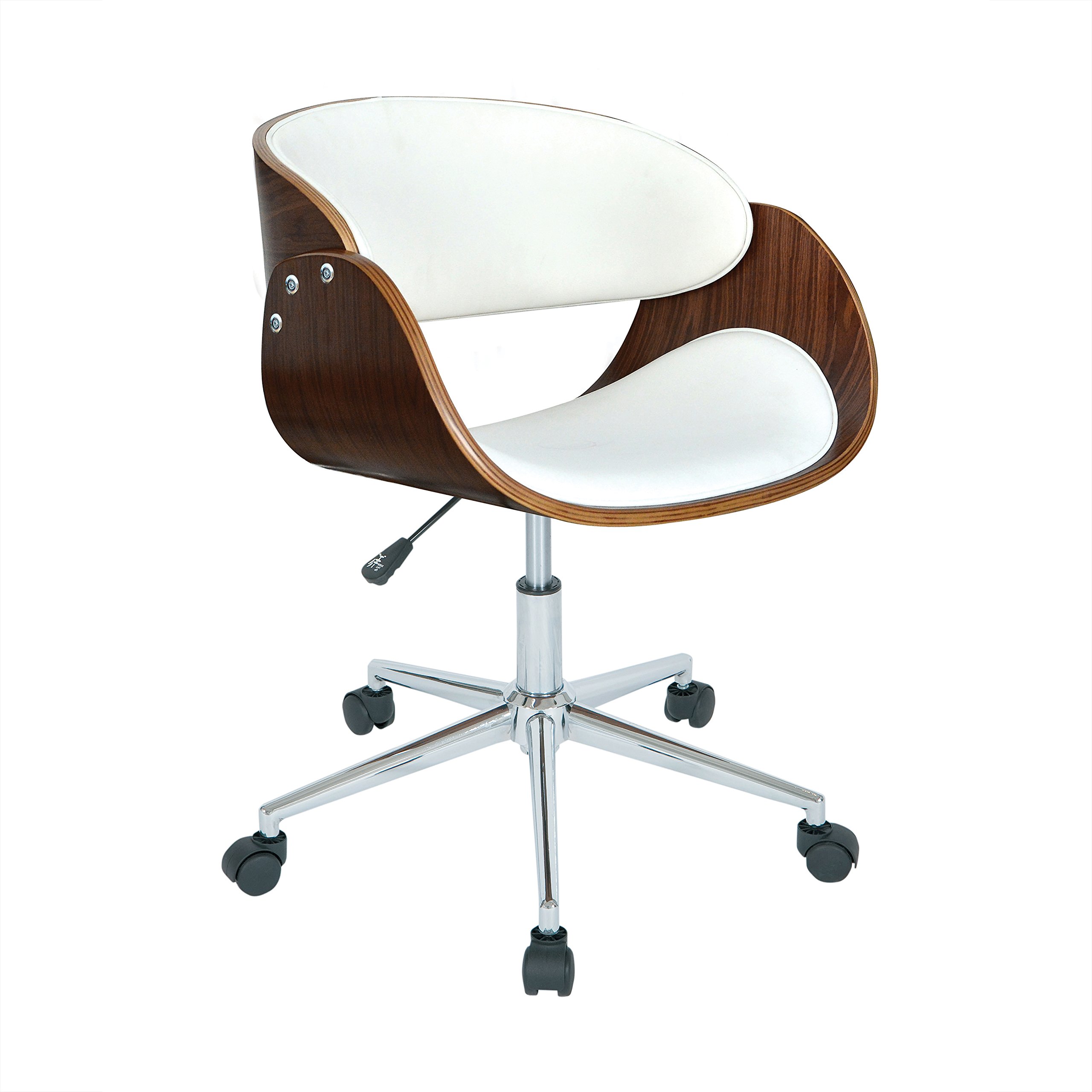 Porthos Home Monroe Ergonomic Adjustable Office Chair - Mesh Back, Lumbar Support, Swivel Base - Perfect for Home Office, Gaming, and Workspace Comfort