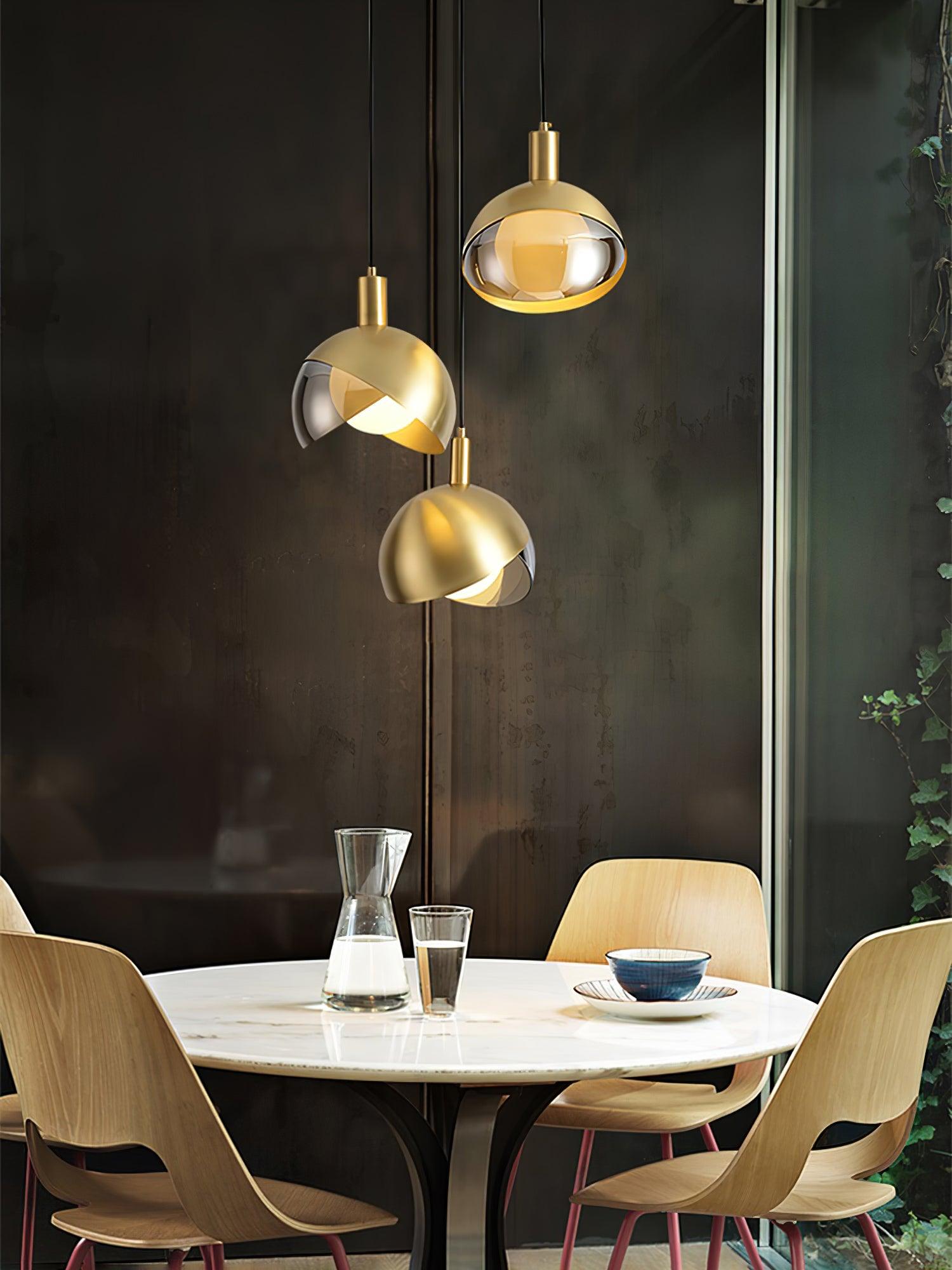 Blonche Modern Pendant Light - Elegant Hanging Lamp for Dining Room, Kitchen Island, Bedroom & Living Room Decor - Stylish Ceiling Lighting Fixture