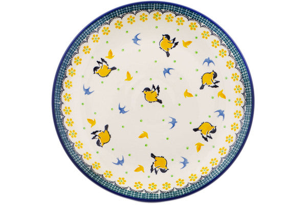 10-Inch Golden Wings Decorative Dinner Plates - Elegant Tableware for Dining, Parties & Home Decor