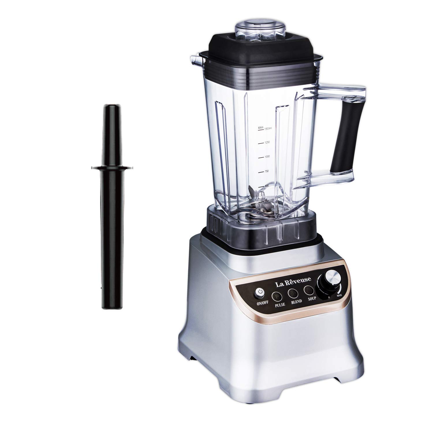 La Reveuse 1200W High-Speed Blender with 51oz BPA-Free Jar - Professional Countertop Blender for Smoothies, Protein Shakes, Frozen Drinks & Ice Crushing - Perfect for Home Kitchen & Healthy Lifestyle