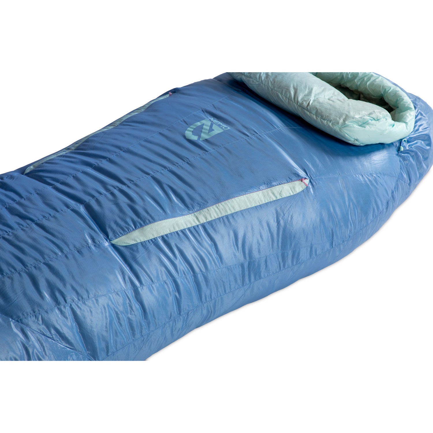 Nemo Equipment Women's Riff 30 Degree Down Sleeping Bag - Lightweight & Compact for Backpacking, Camping & Hiking | Perfect for Cold Weather Adventures