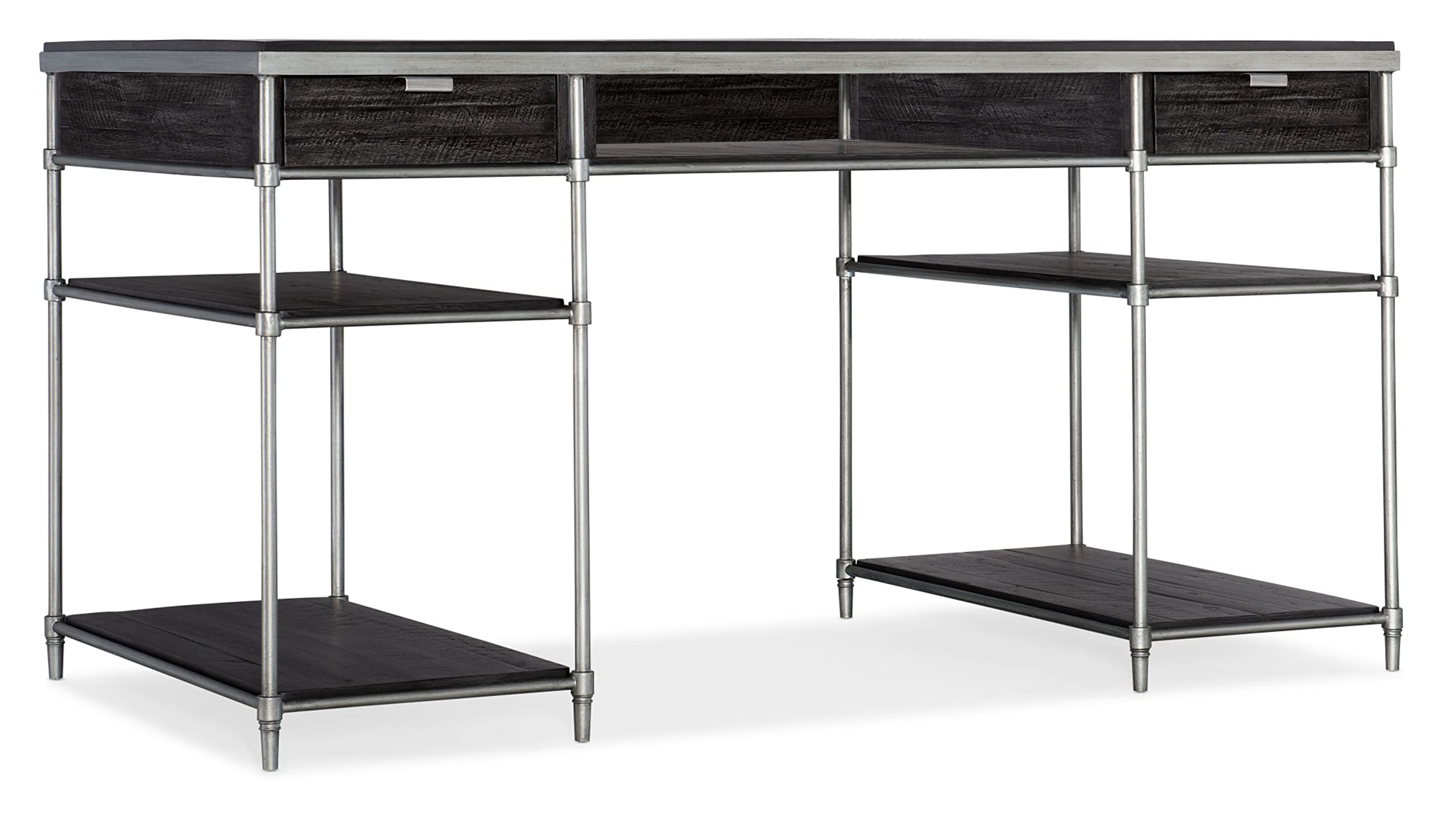 Hooker Furniture St. Armand Writing Desk - Home Office Desk with Drawers, Modern Wooden Desk for Study Room & Workspace - Perfect for Remote Work, Online Classes & Small Office Setup