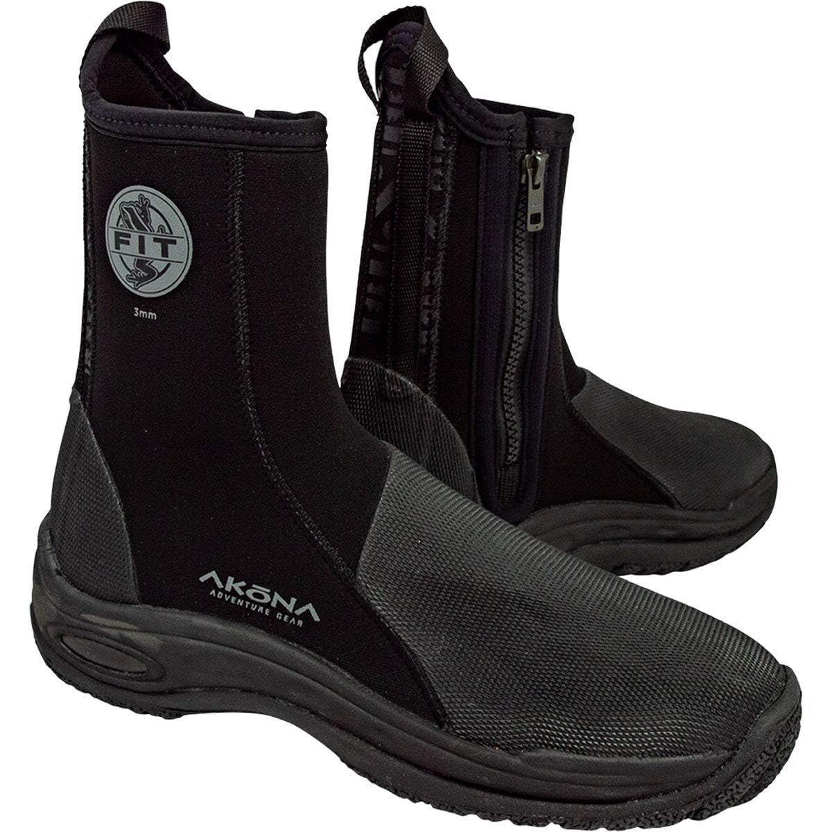 AKONA Women's 3.5mm Neoprene Tall Boots - Waterproof Winter Snow Boots for Fishing, Hunting & Outdoor Activities
