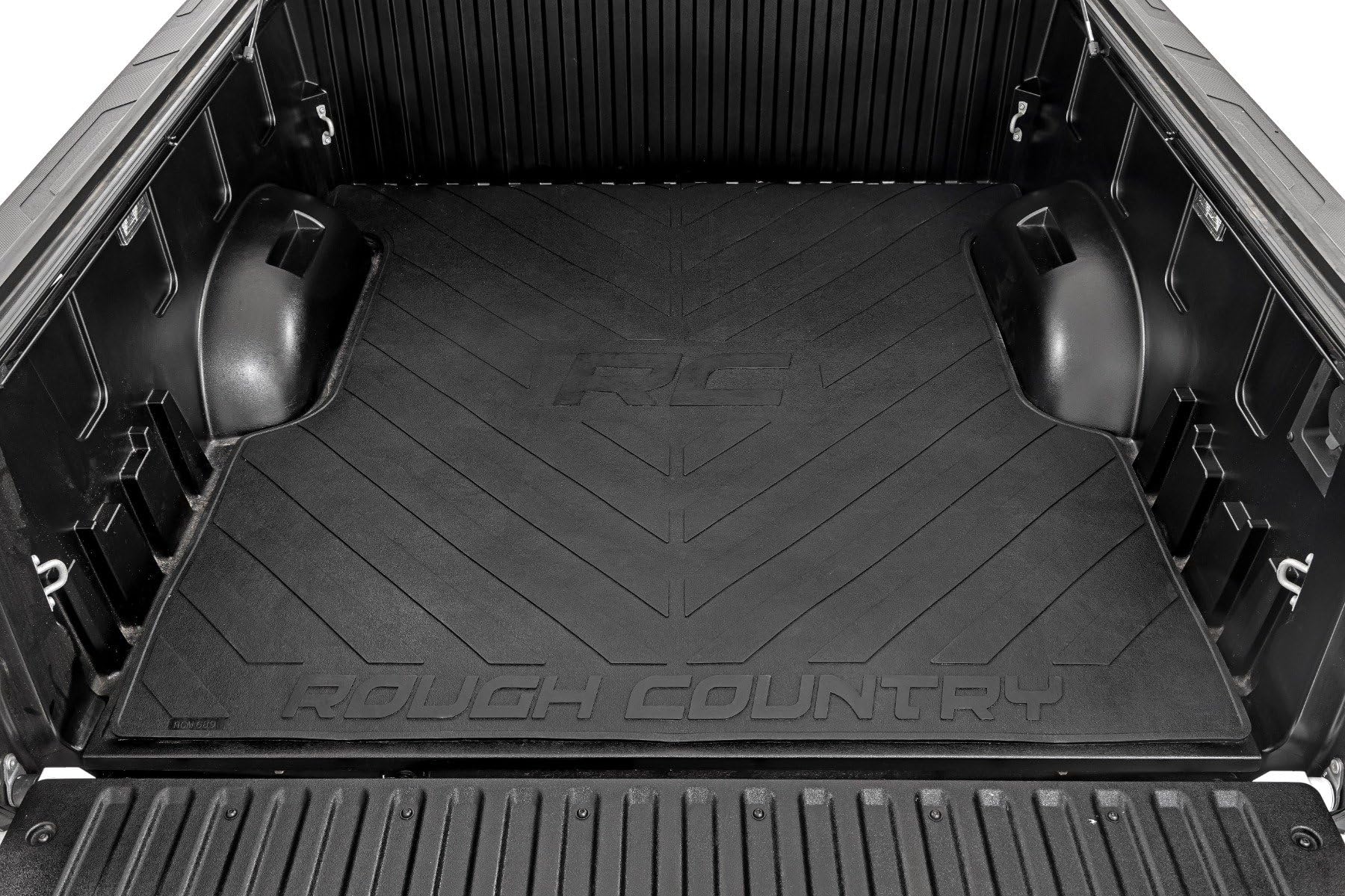 Rough Country Heavy Duty Rubber Bed Mat for Toyota Tundra (2022-2025) | 5'7