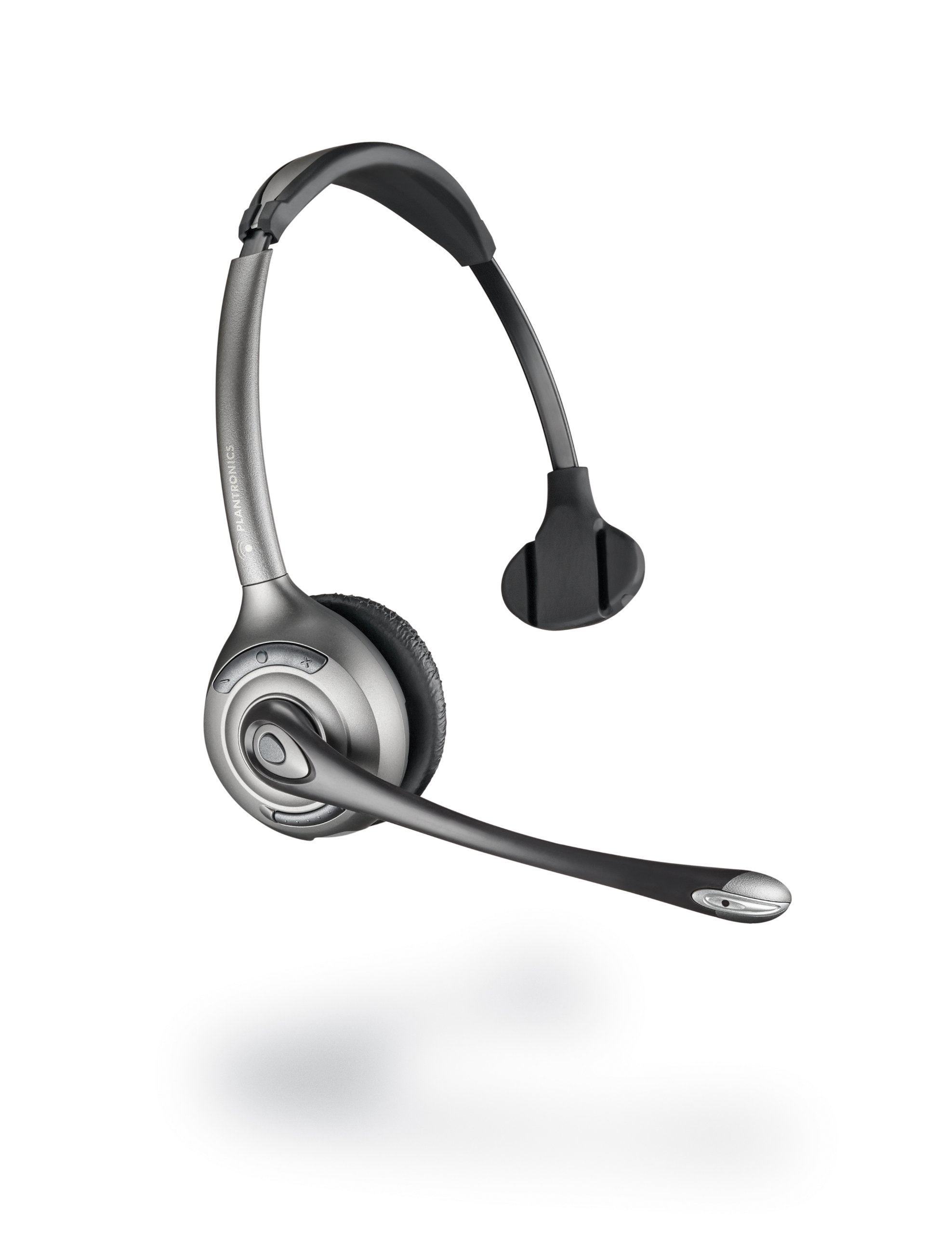 Plantronics Savi Office WO300 Wireless Headset with Noise Cancelling Mic - Comfortable Over-Ear Headphones for Business Calls, Remote Work & Office Meetings