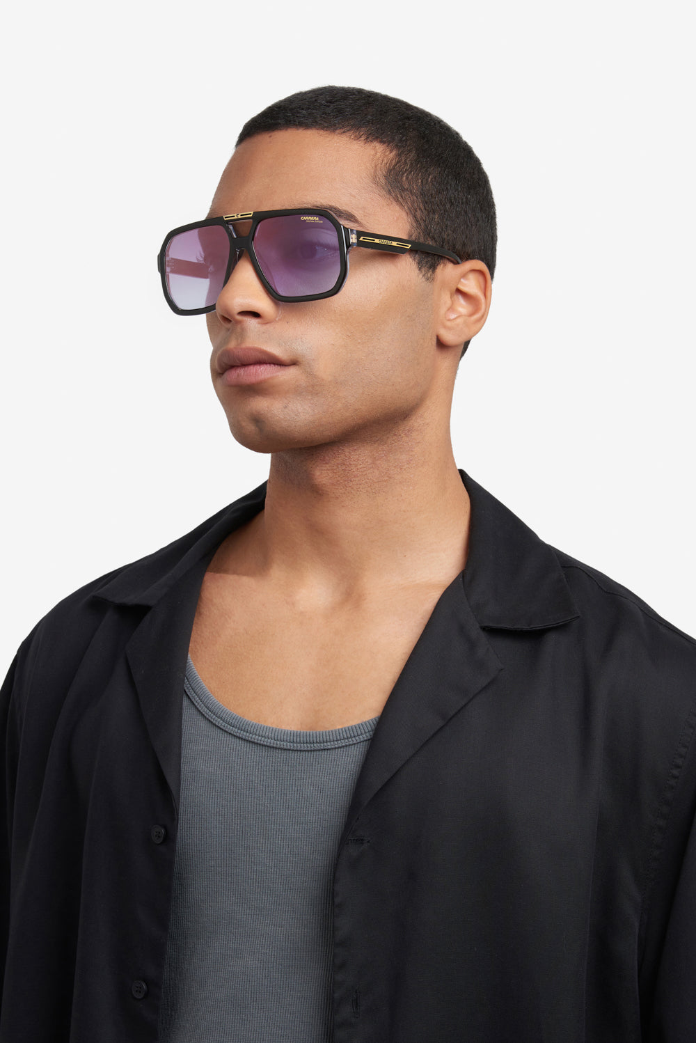 Carrera Victory C 01/S Sunglasses - Polarized UV Protection Sports & Driving Shades for Men & Women - Perfect for Outdoor Activities, Running, Cycling, and Travel
