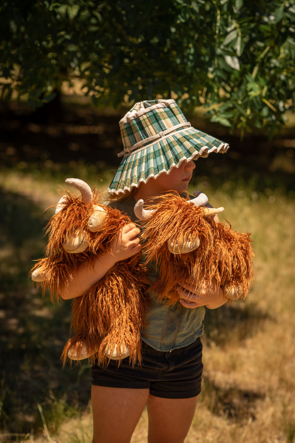 Heidi the Highland Cow Plush Toy - Soft and Cuddly Stuffed Animal for Kids, Perfect for Nursery Decor, Gifts, and Comforting Bedtime Companions