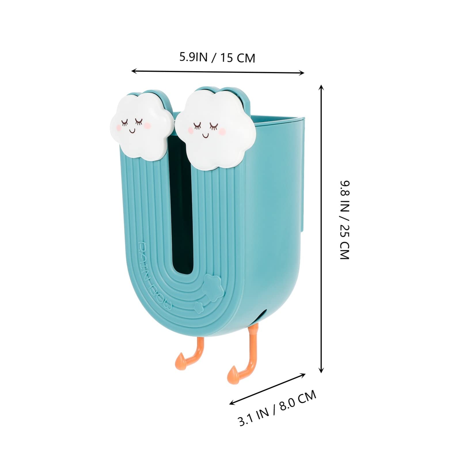 LIFKOME Wall-Mounted Tissue Box Holder - Waterproof Kitchen & Bathroom Paper Storage Organizer for Drawer or Countertop | Perfect for Home, Office, and Restaurant Use