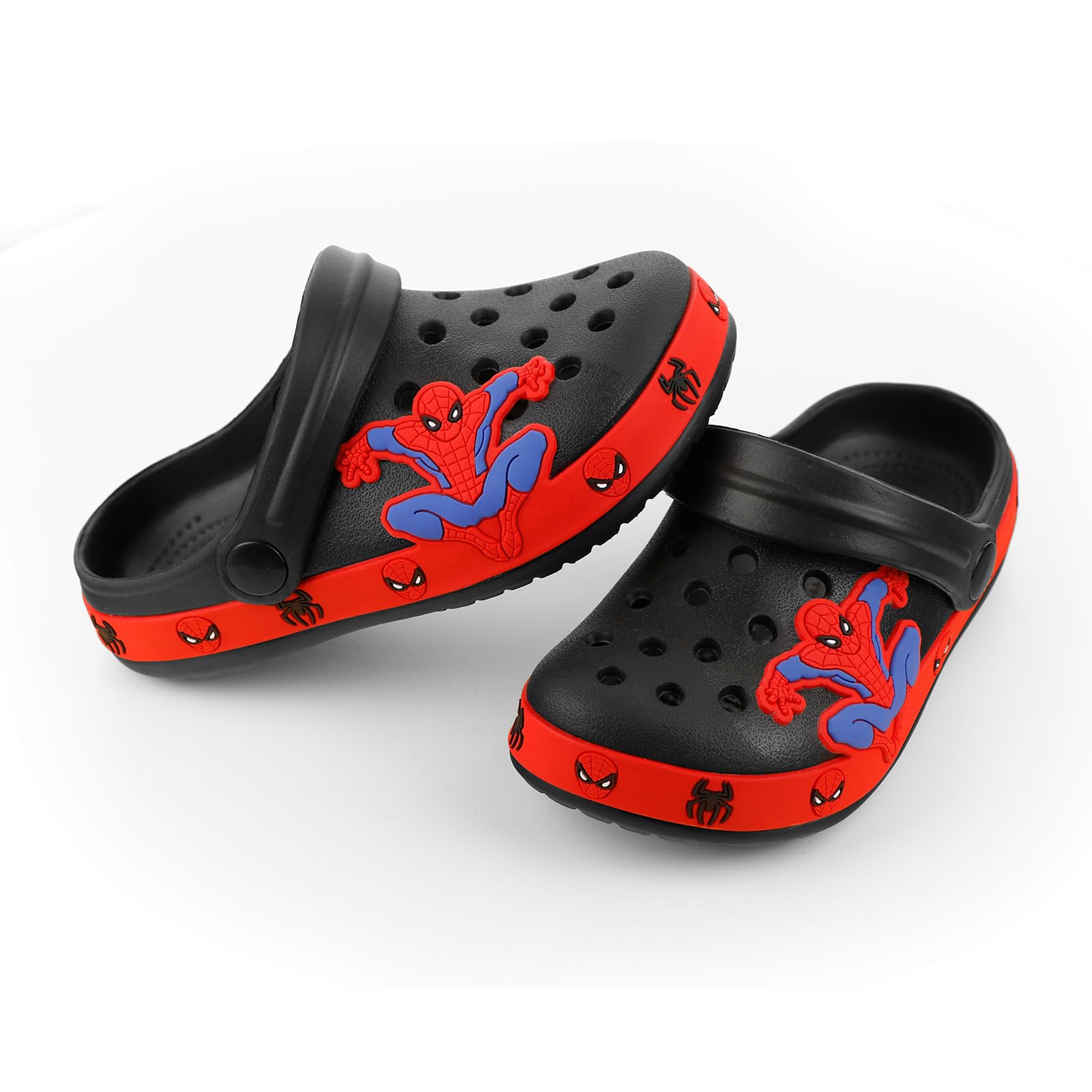 **Boys' Cartoon Garden Clogs - Slip-On Water Shoes for Toddlers & Kids, Non-Slip Beach Sandals & Slides for Outdoor Play, Pool, and Beach**