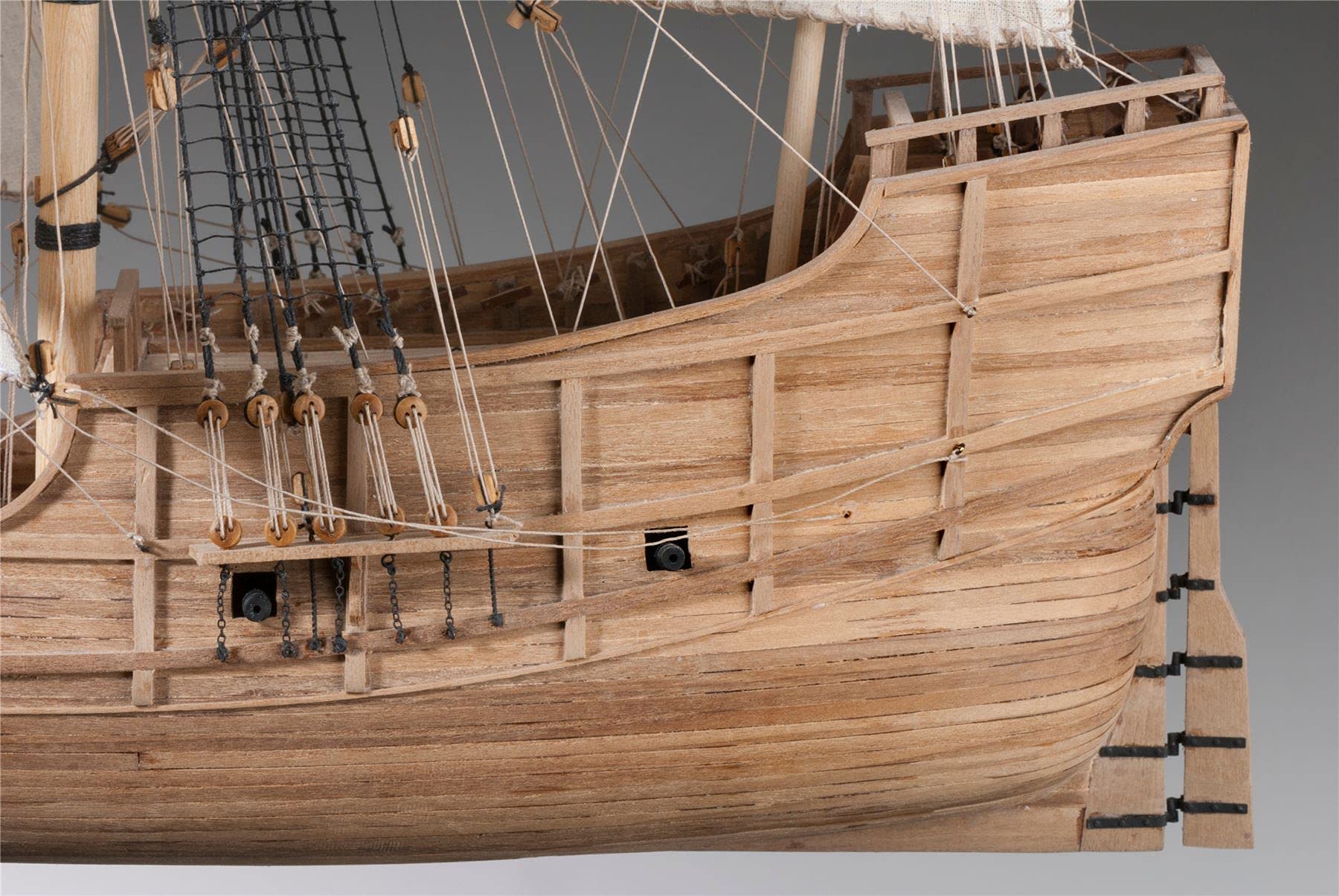 Dusek Santa Maria Wood Model Ship Kit D008 Scale 1:72 - Perfect for Collectors, History Enthusiasts & DIY Hobbyists | Great Gift for Christmas, Birthday & Home Decor