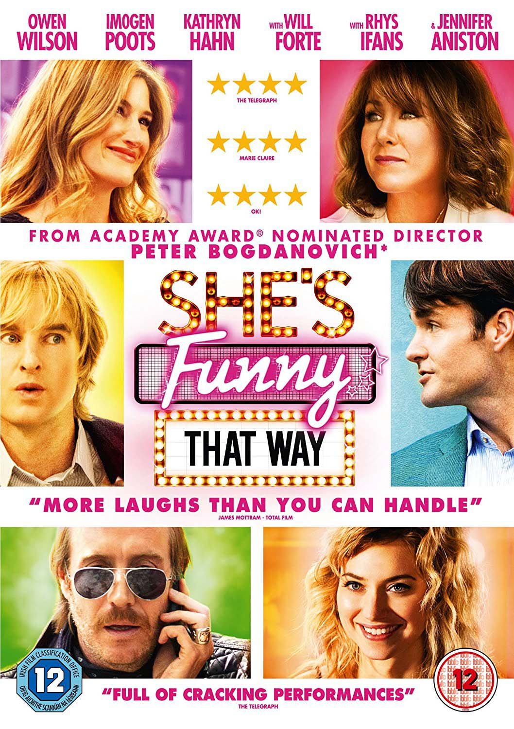She's Funny That Way DVD - Romantic Comedy Movie with Owen Wilson & Jennifer Aniston - Perfect for Date Night and Movie Lovers