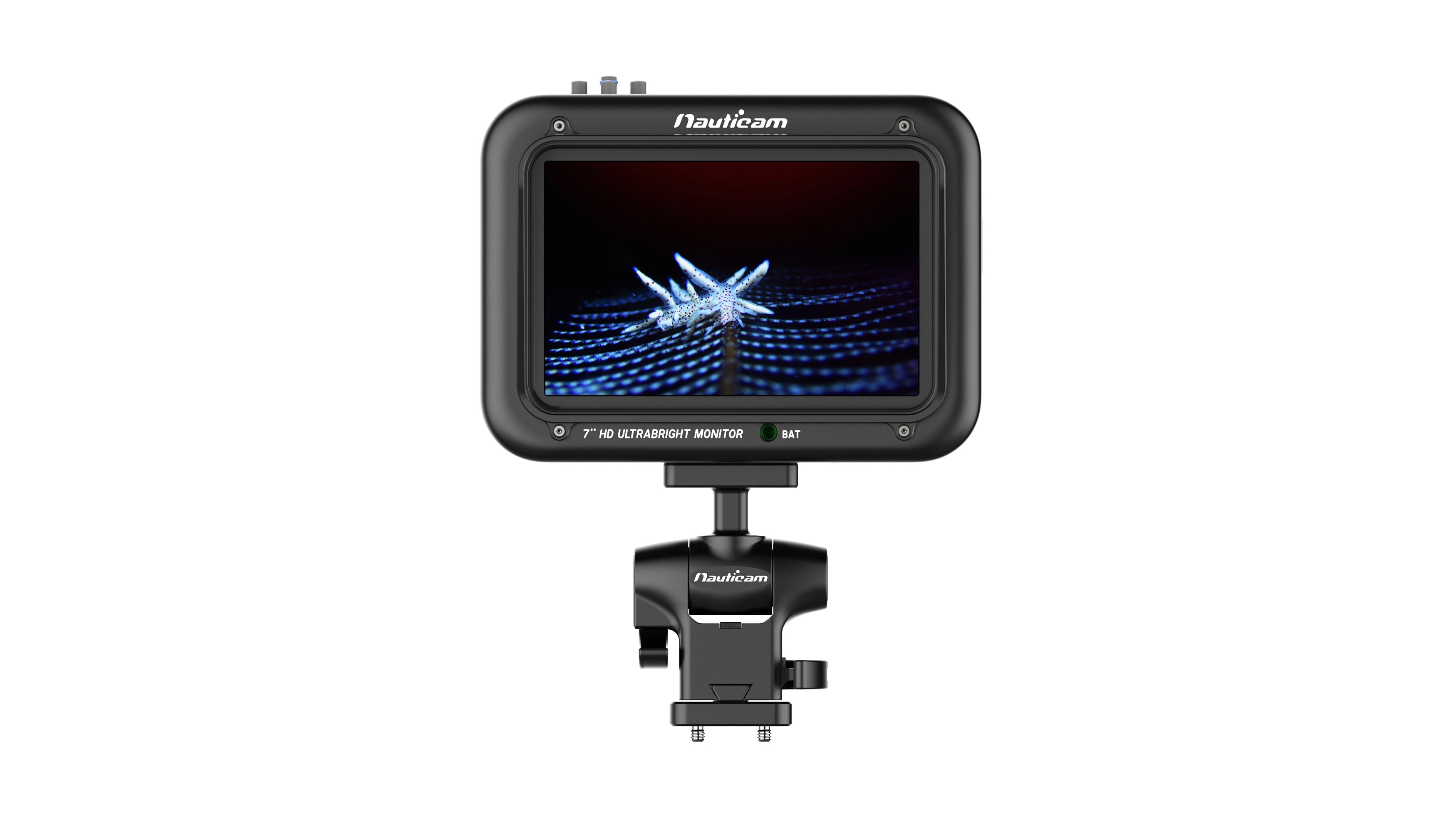 Nauticam 7 Inch G7 HD UltraBright Underwater Video Monitor - HDMI 1.4 & 2K SDI Input for Scuba Diving & Marine Exploration (Cables Not Included) - Perfect for Underwater Filmmaking, Professional Diving & Ocean Research