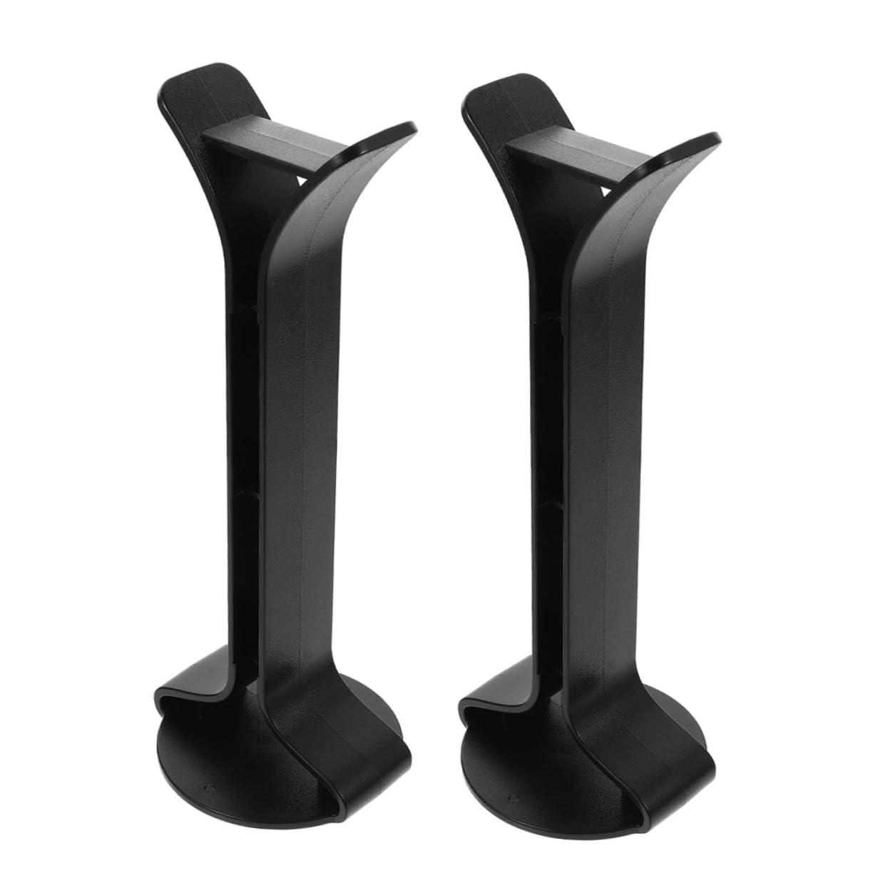 ETHZZLE Sturdy Plastic Headphone Stand Holder - Easy to Use Desk Organizer for Headphones | Perfect for Home Office, Gaming Setup & Workspace Organization
